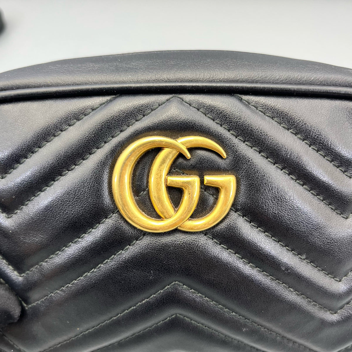 Gucci - Marmont Camera Bag - Leather - Black - (mini)