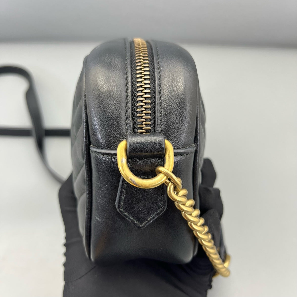 Gucci - Marmont Camera Bag - Leather - Black - (mini)
