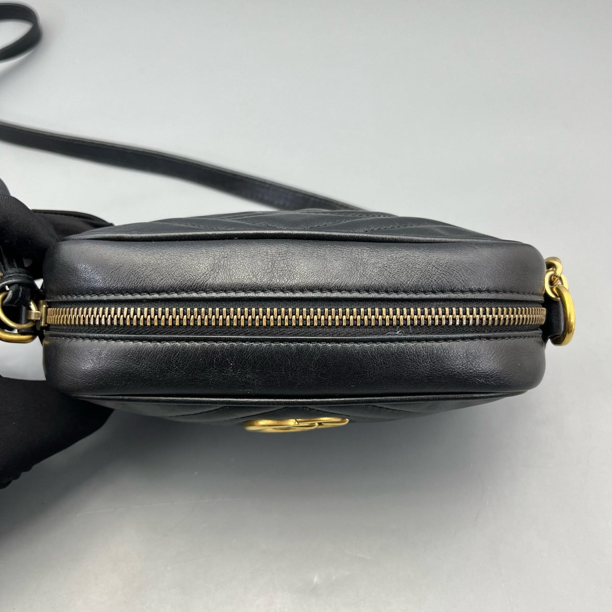 Gucci - Marmont Camera Bag - Leather - Black - (mini)