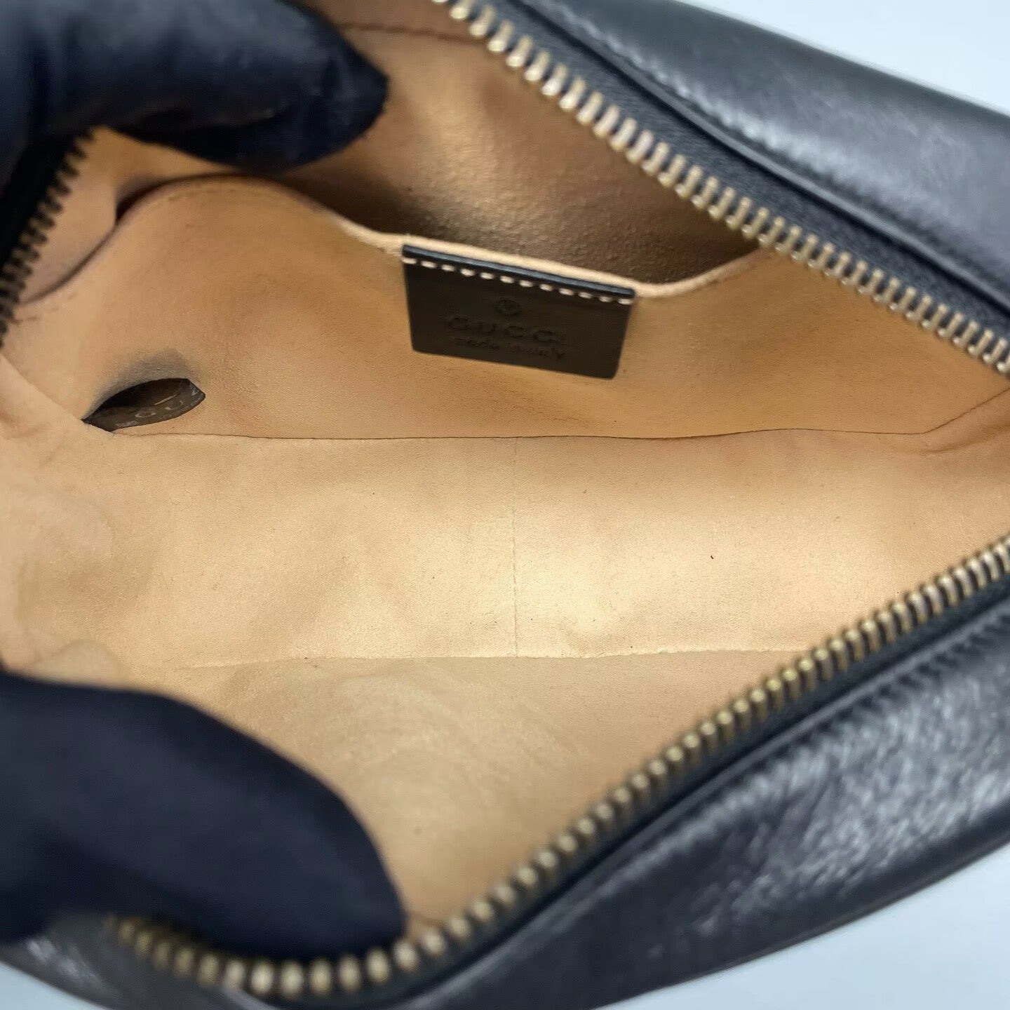 Gucci - Marmont Camera Bag - Leather - Black - (Small)