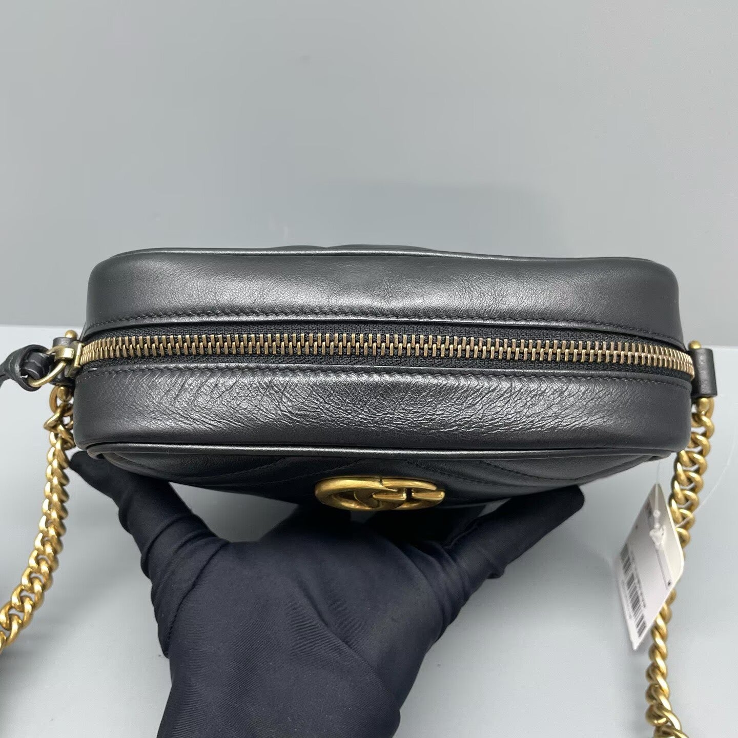 Gucci - Marmont Camera Bag - Leather - Black - (Small)