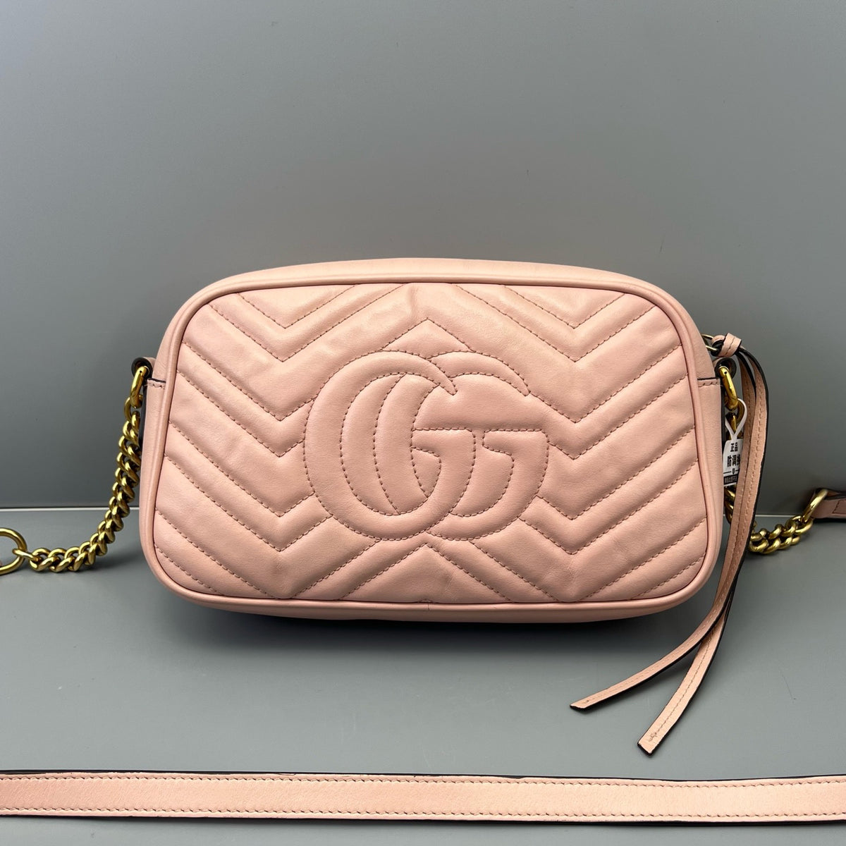 Gucci - Marmont Camera Bag - Leather - Pink - (mini)