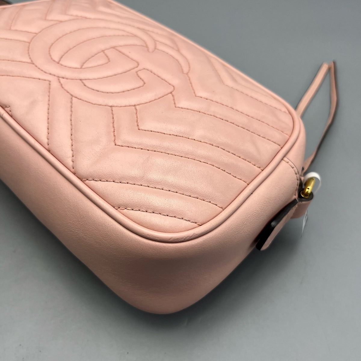 Gucci - Marmont Camera Bag - Leather - Pink - (mini)