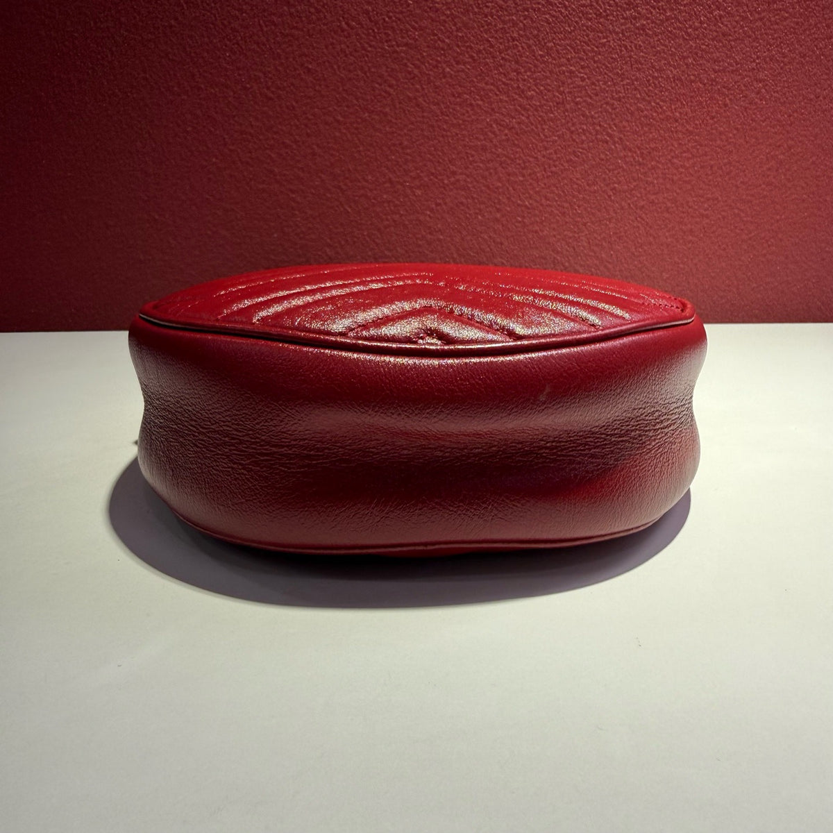 Gucci - Marmont Circle Bag - Leather - Red - (mini)