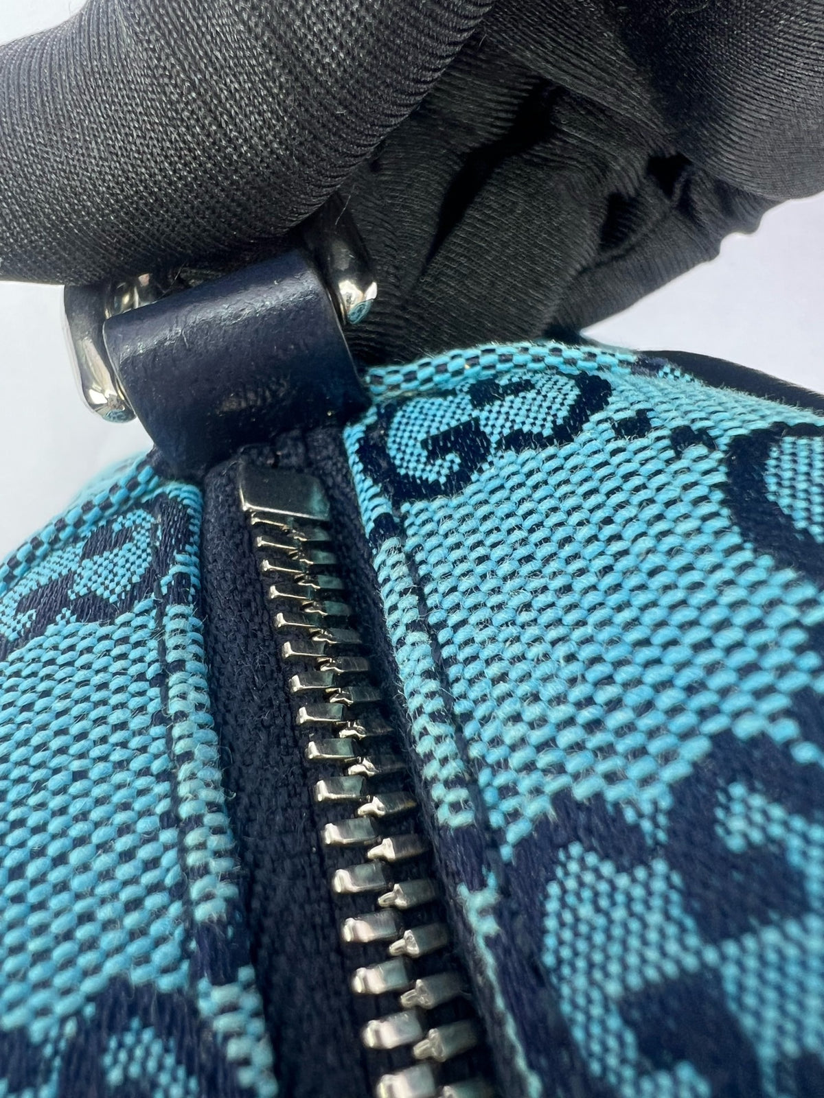 Gucci - Marmont - Cloth - Blue - (Small)