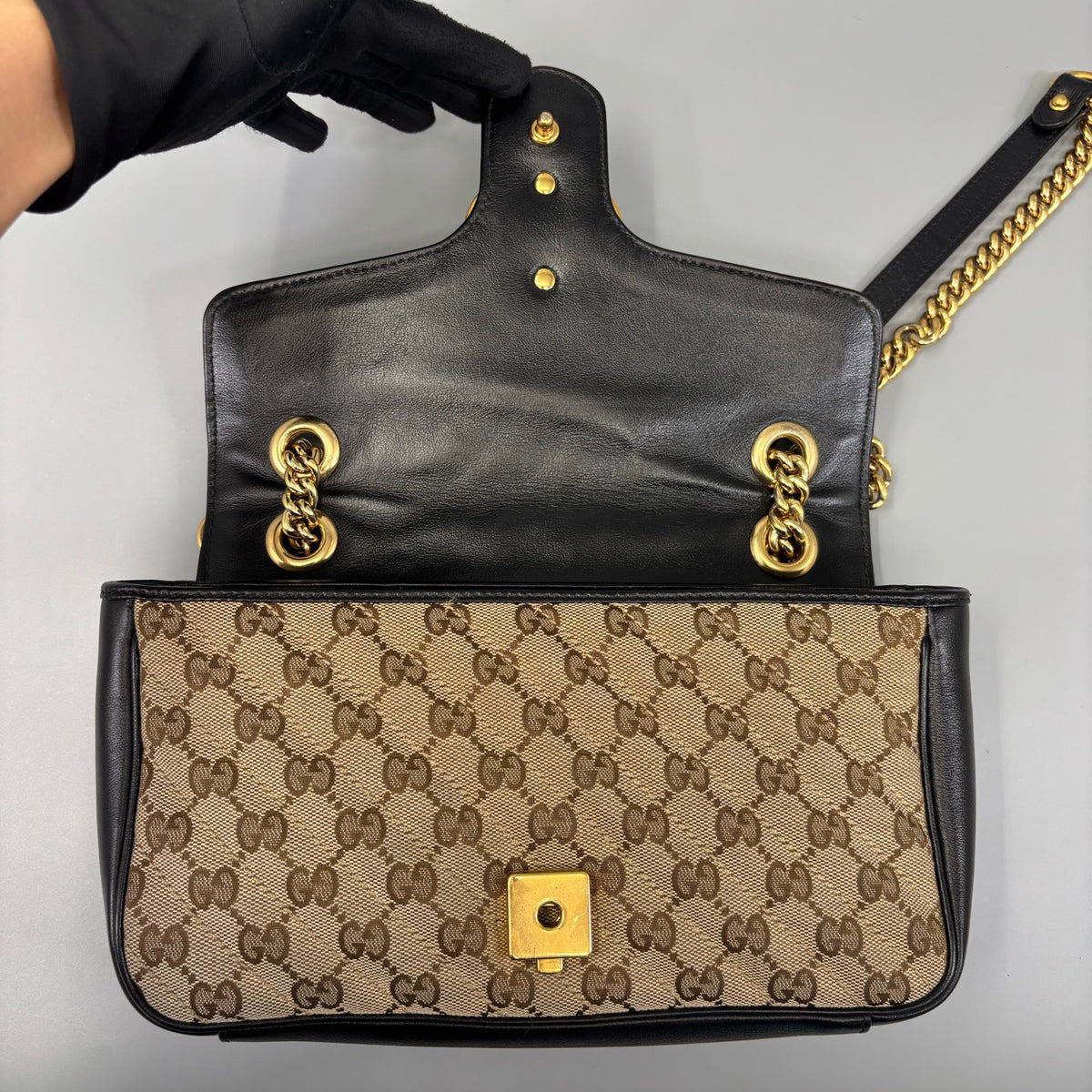 Gucci - Marmont - Cloth - Brown - (medium)