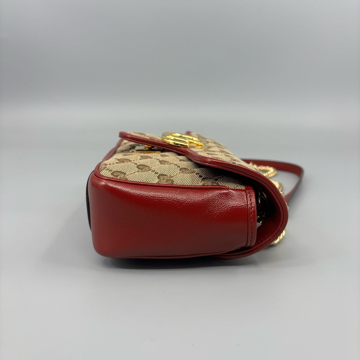 Gucci - Marmont - Cloth - Brown - (mini)
