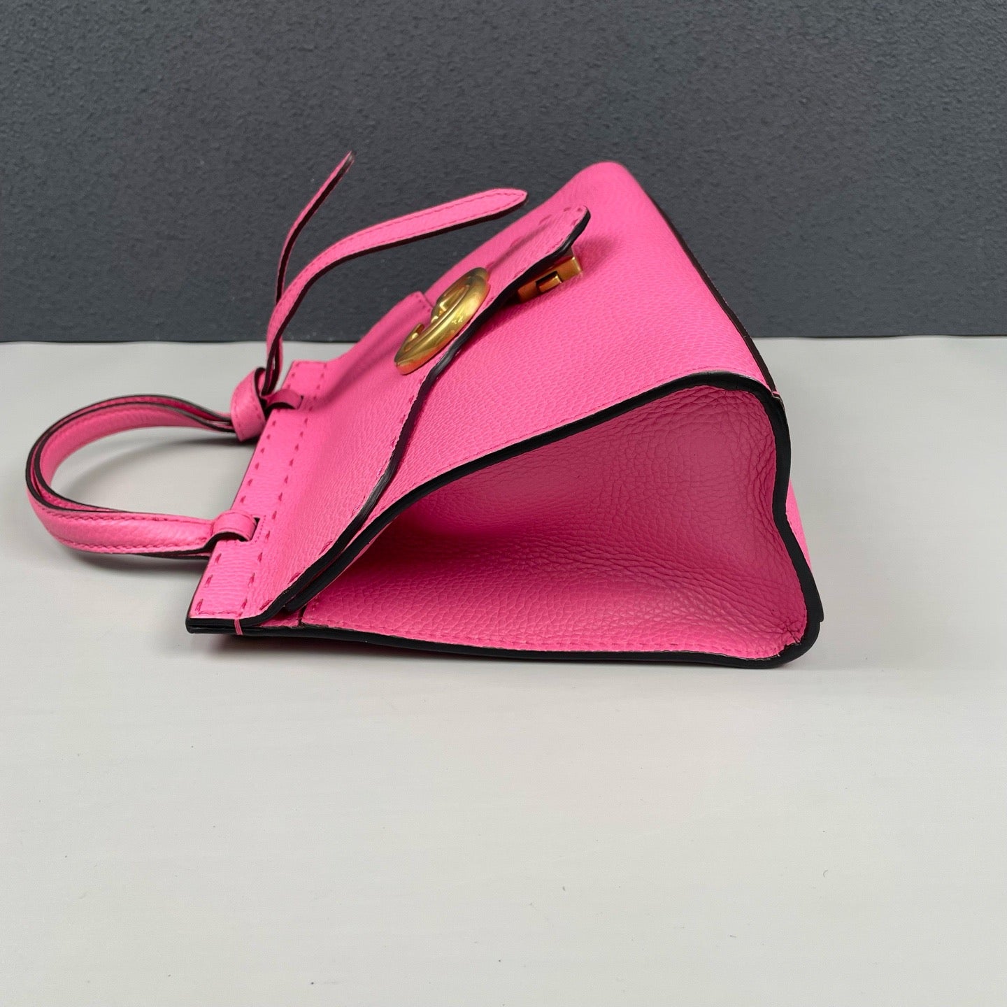 Gucci - Marmont - Grained leather - Rose Pink - (Small)