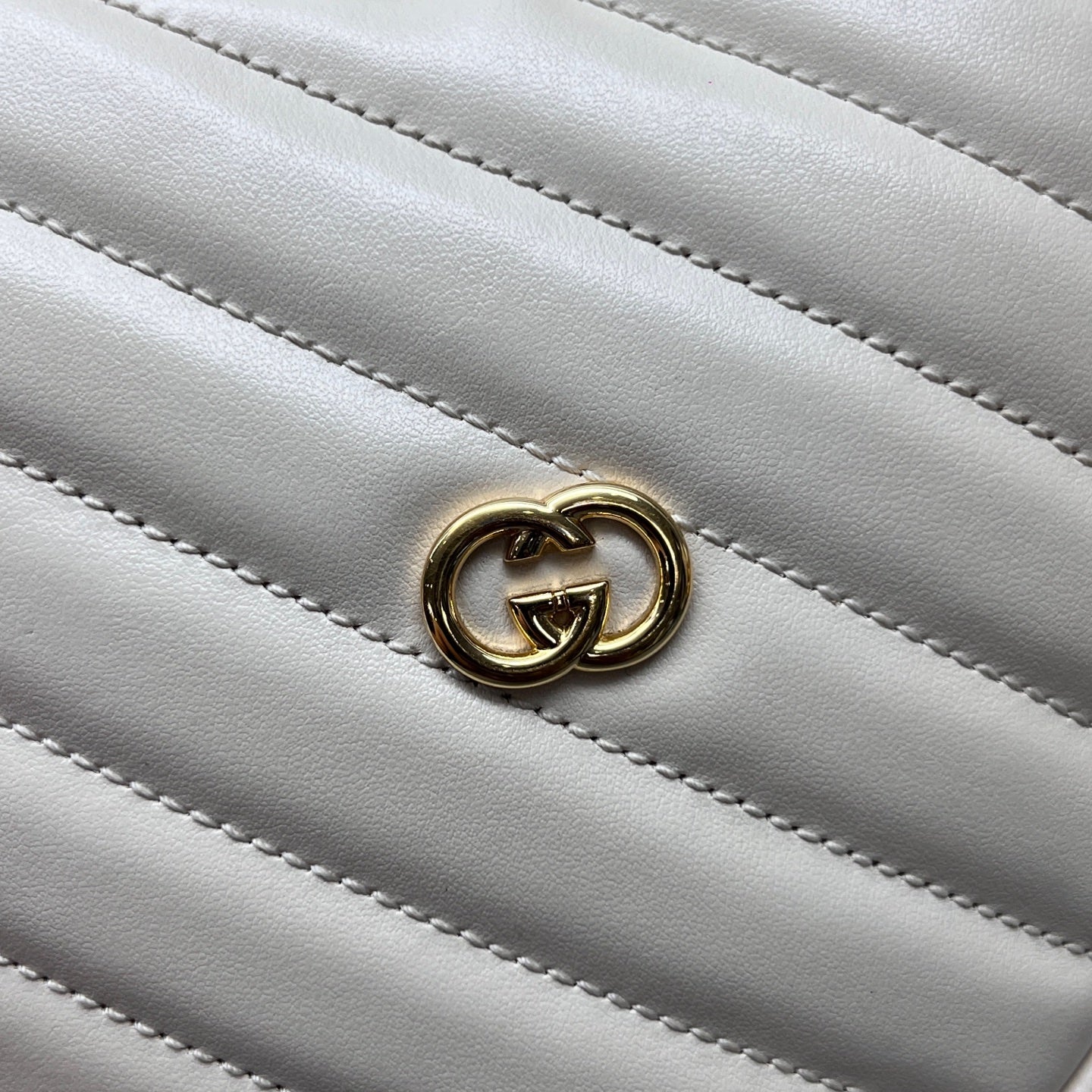 Gucci - Marmont Heart Bag - Leather - White - (mini)