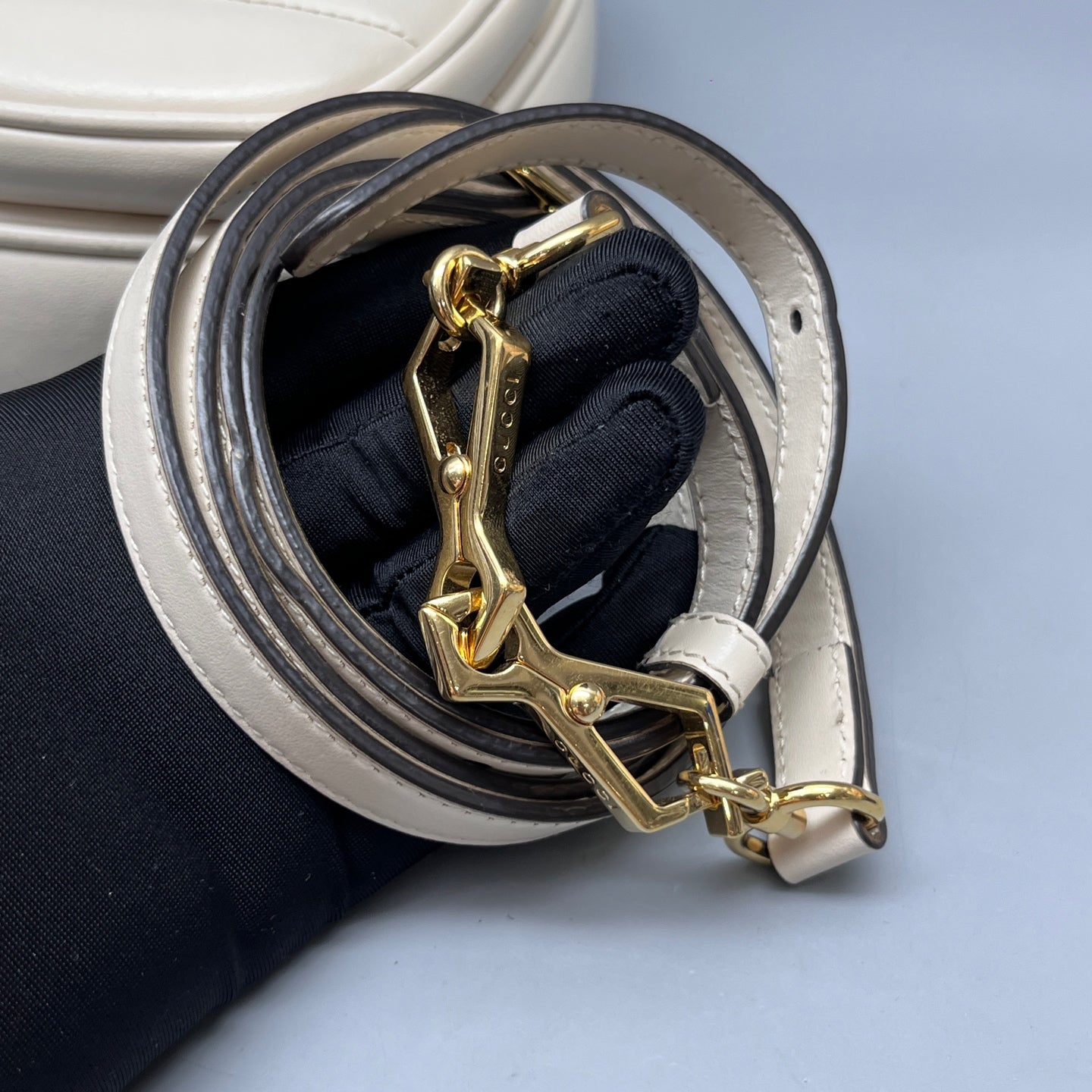 Gucci - Marmont Heart Bag - Leather - White - (mini)