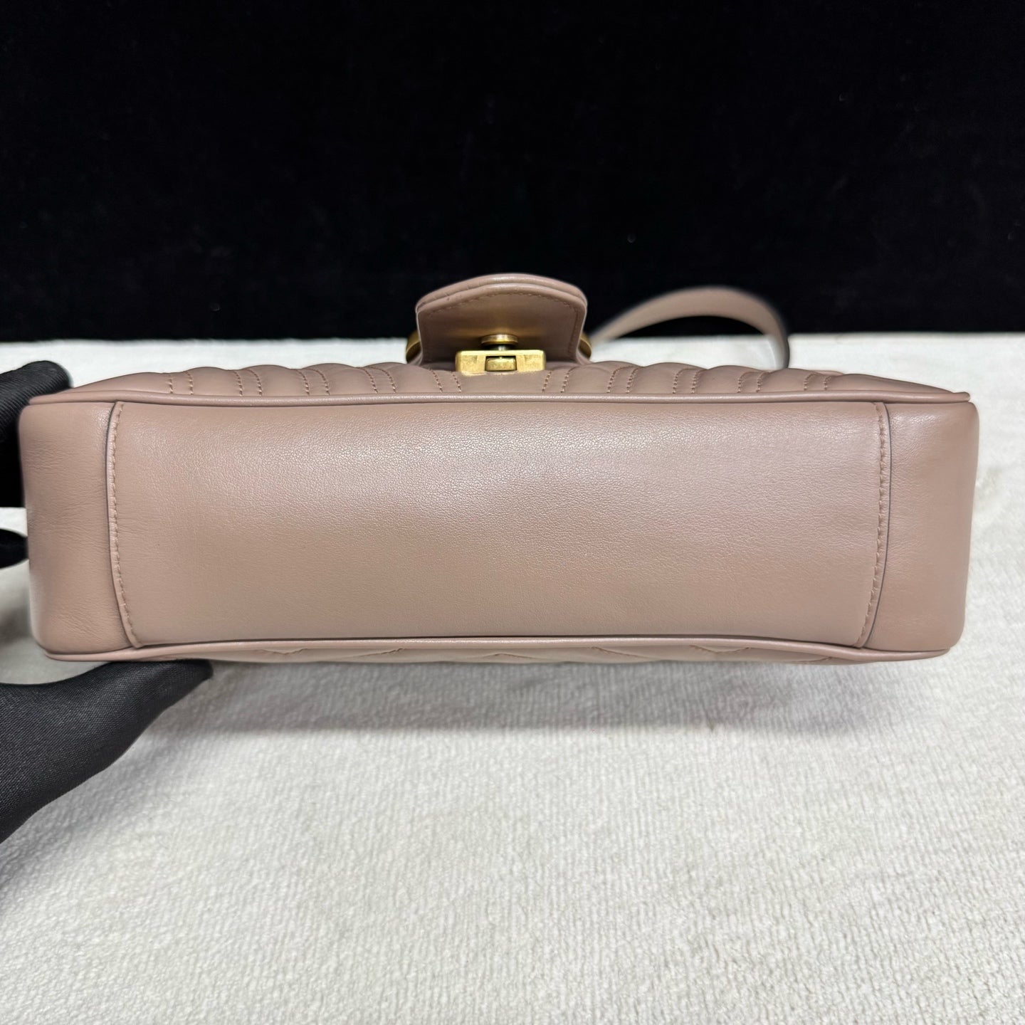 Gucci - Marmont - Leather - Beige - (medium)