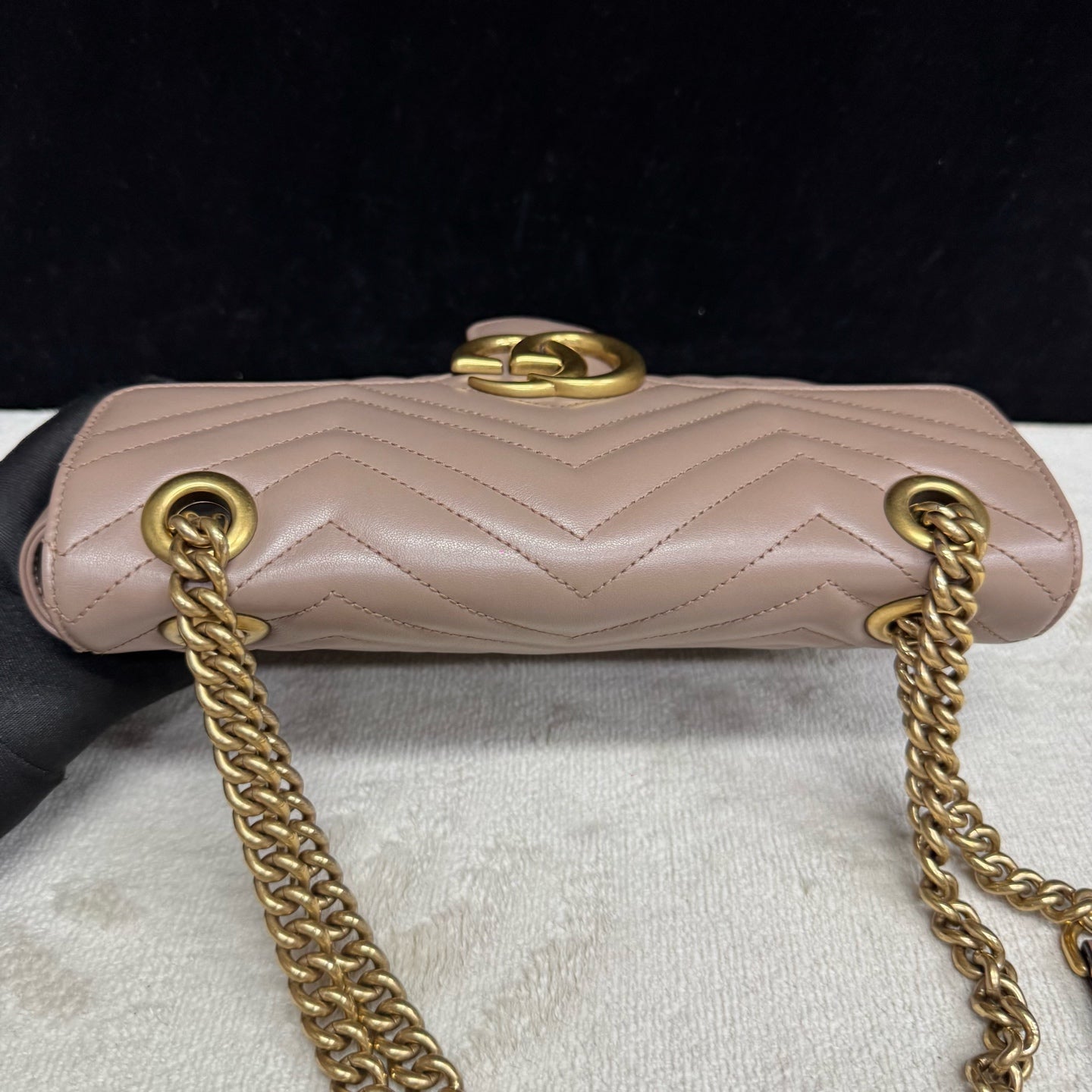Gucci - Marmont - Leather - Beige - (medium)