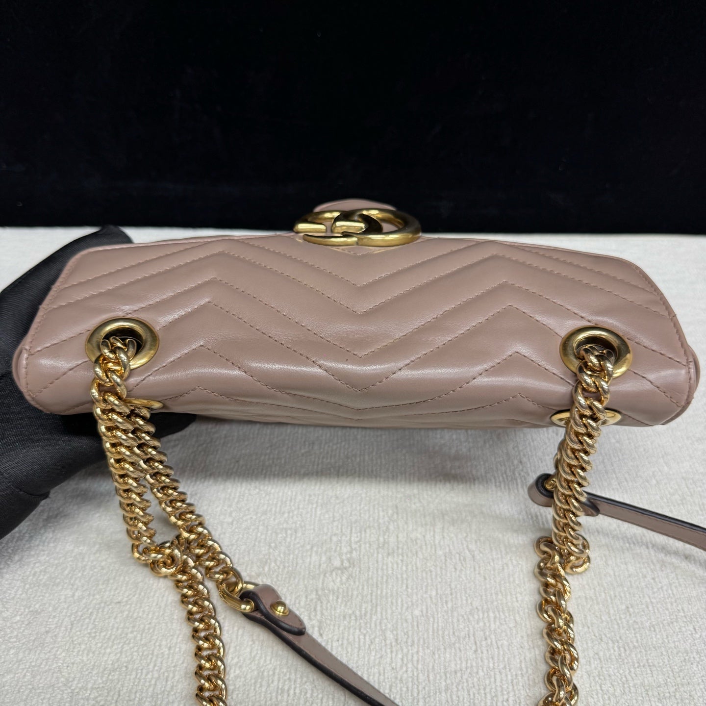 Gucci - Marmont - Leather - Beige - (medium)