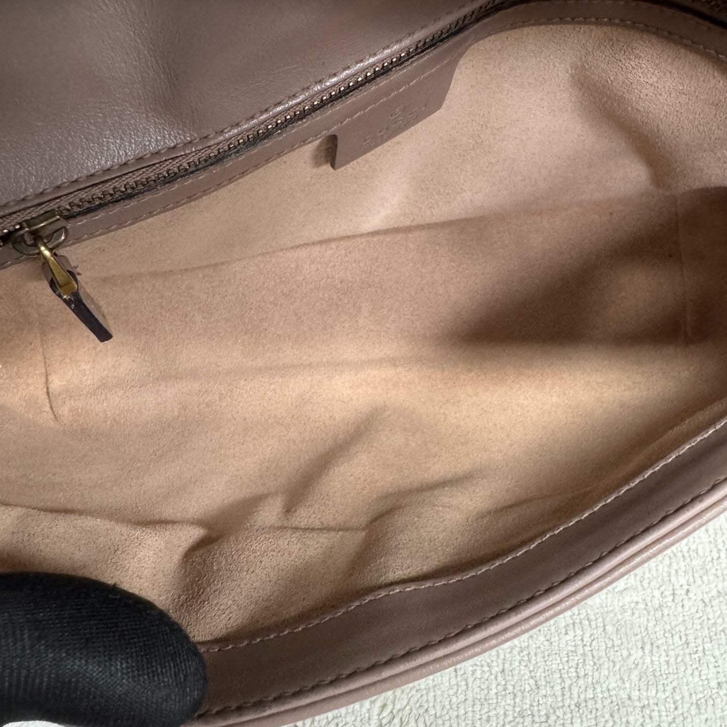 Gucci - Marmont - Leather - Beige - (medium)