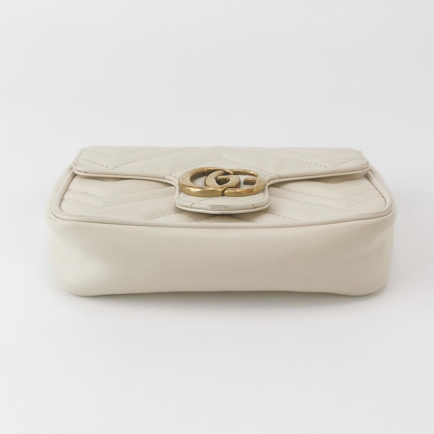 Gucci - Marmont - Leather - Beige - (mini)