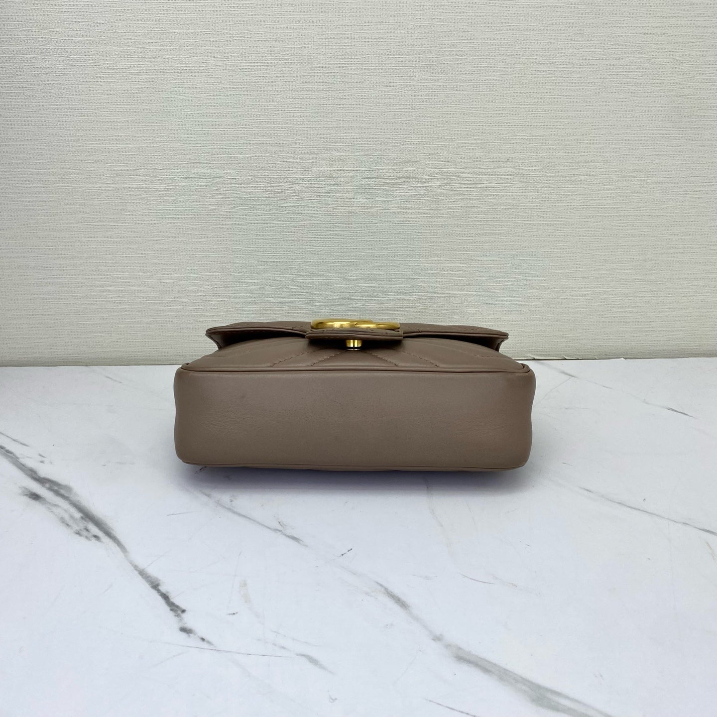 Gucci - Marmont - Leather - Beige - (mini)