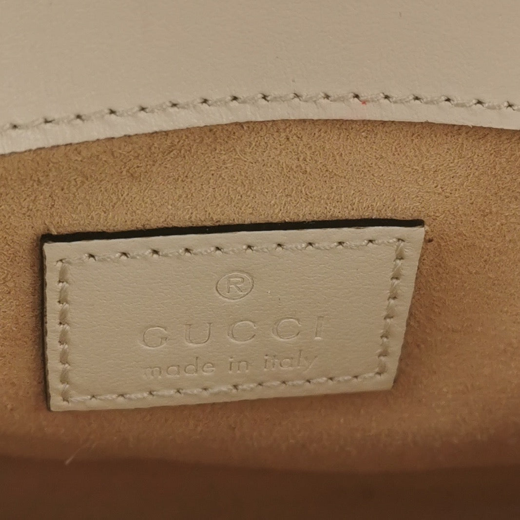 Gucci - Marmont - Leather - Beige - (mini)