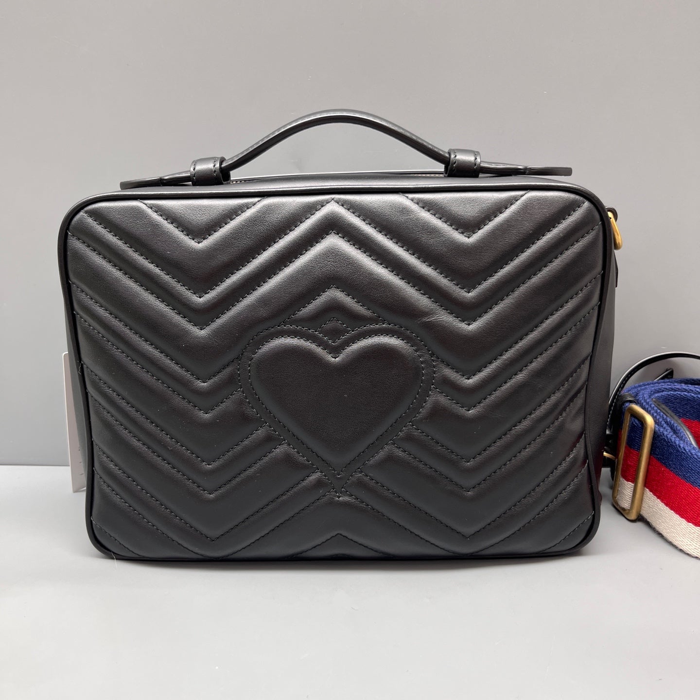 Gucci - Marmont - Leather - Black - (medium)