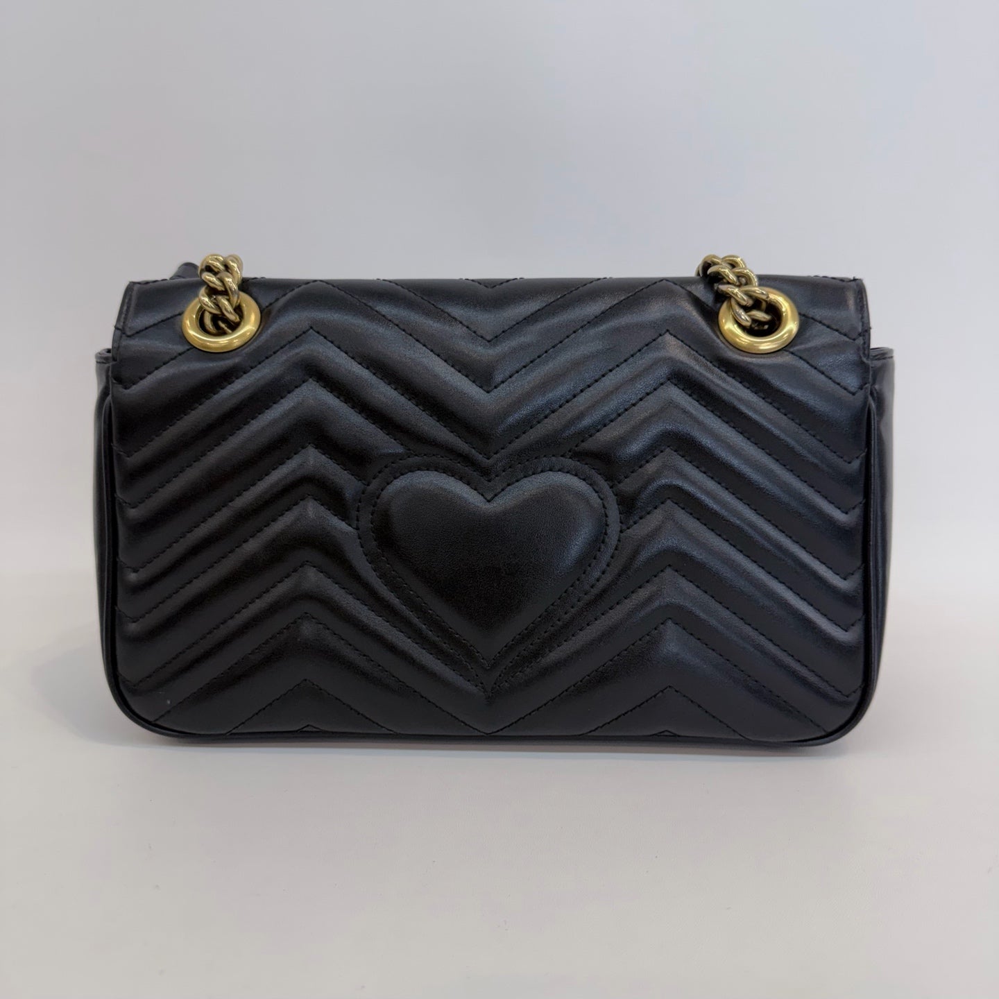 Gucci - Marmont - Leather - Black - (medium)