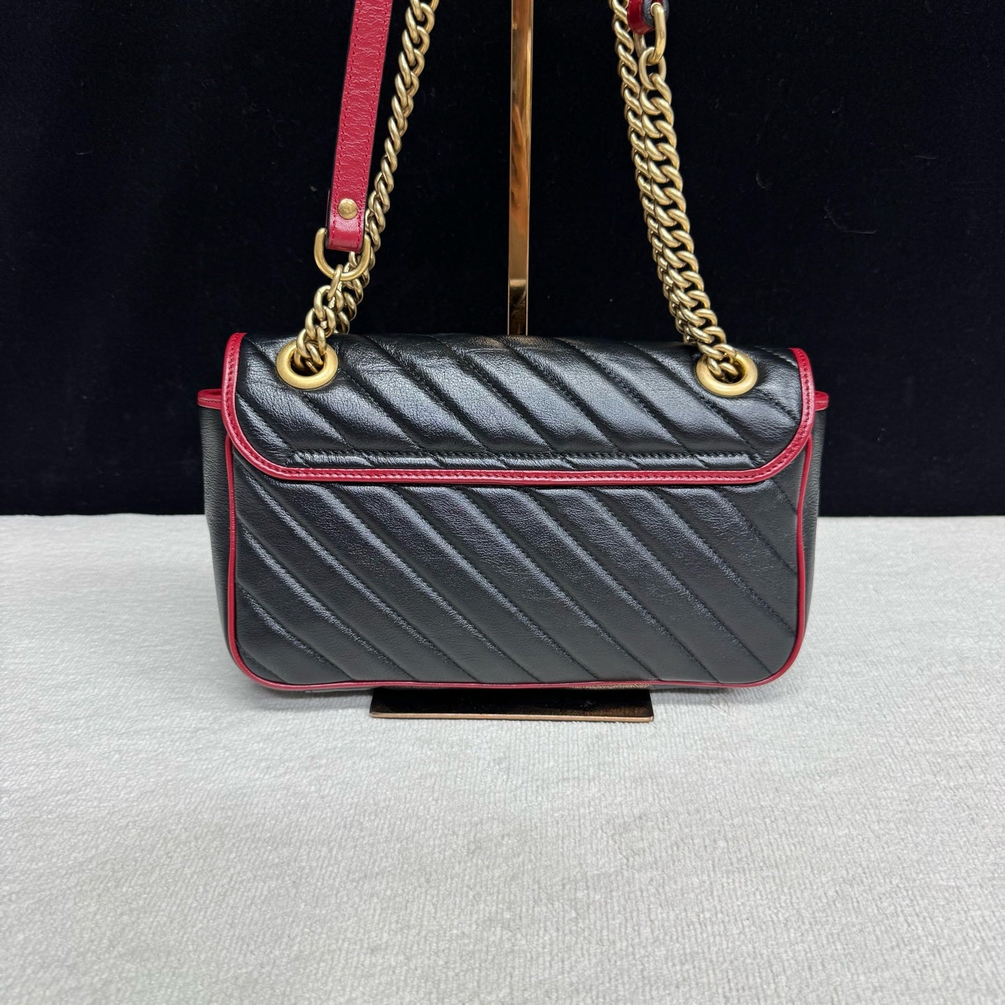 Gucci - Marmont - Leather - Black - (medium)