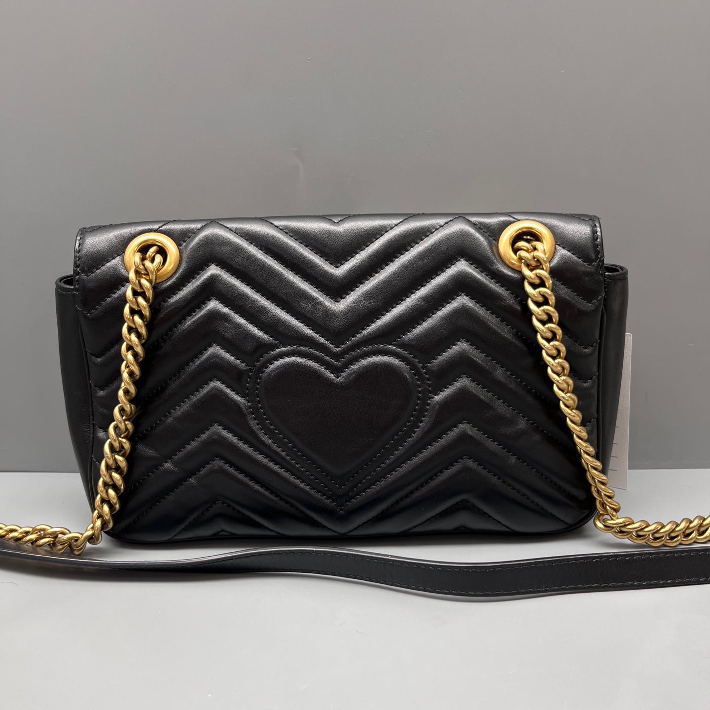 Gucci - Marmont - Leather - Black - (medium)
