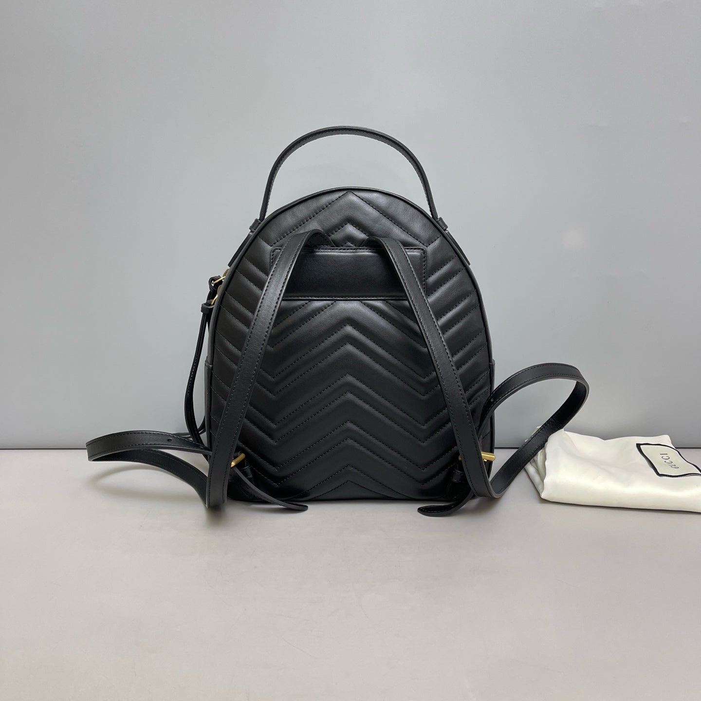 Gucci - Marmont - Leather - Black - (medium)