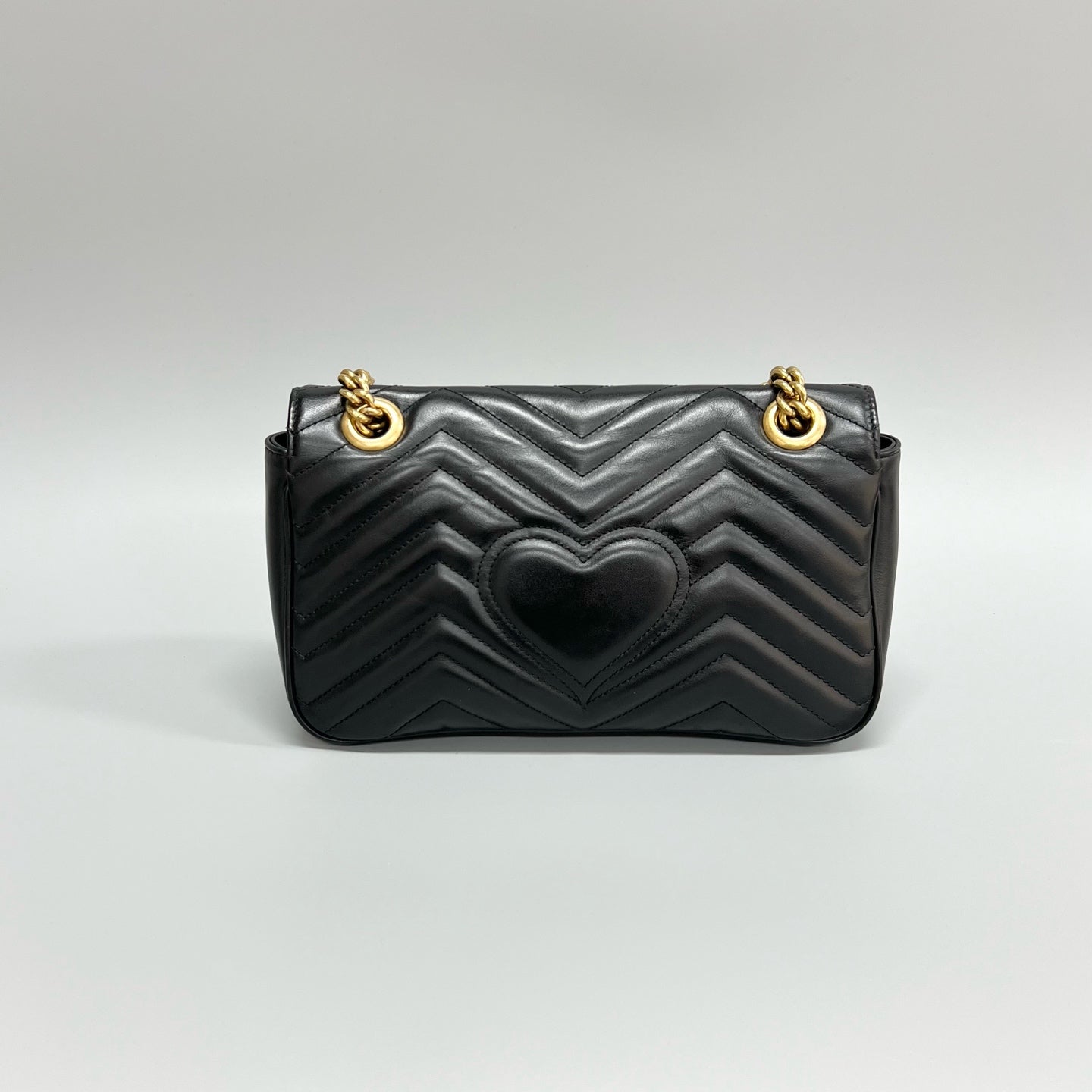 Gucci - Marmont - Leather - Black - (medium)