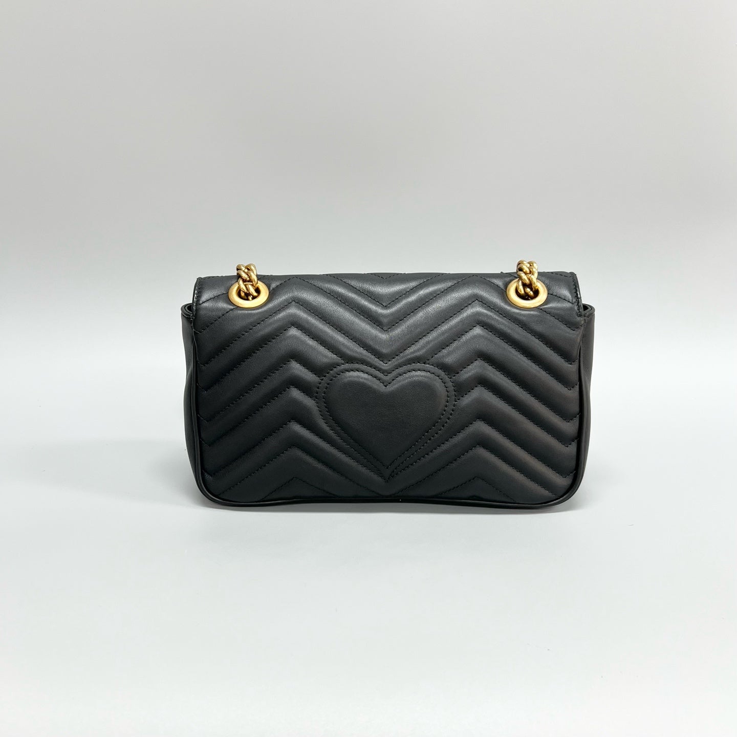 Gucci - Marmont - Leather - Black - (medium)