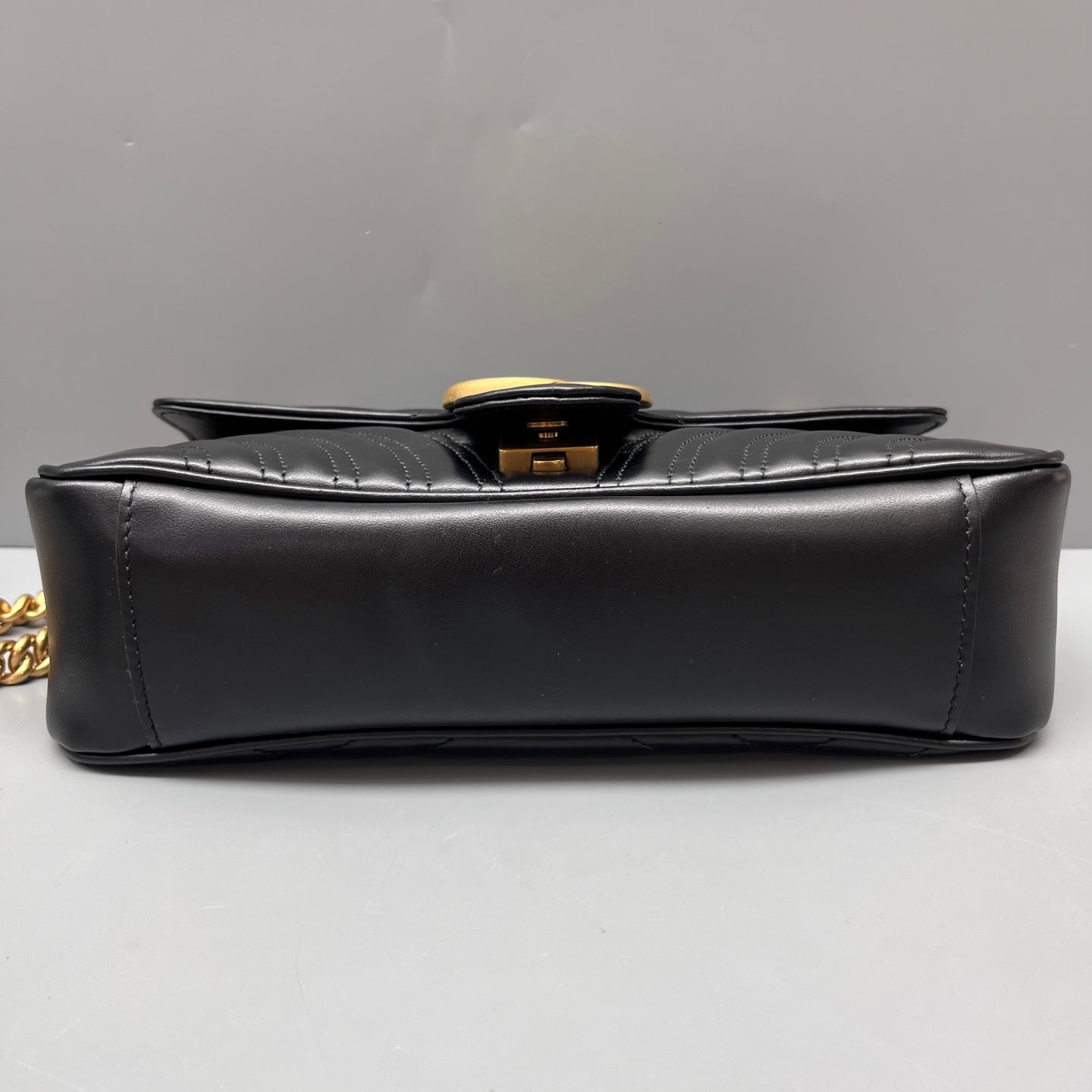 Gucci - Marmont - Leather - Black - (medium)