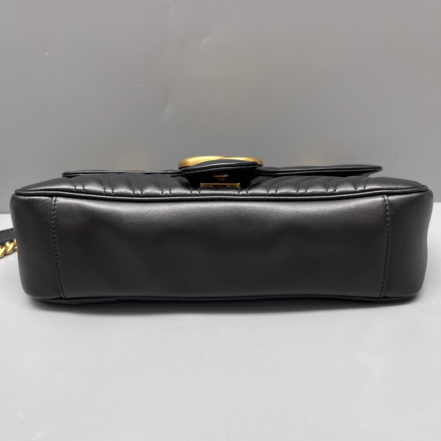 Gucci - Marmont - Leather - Black - (medium)
