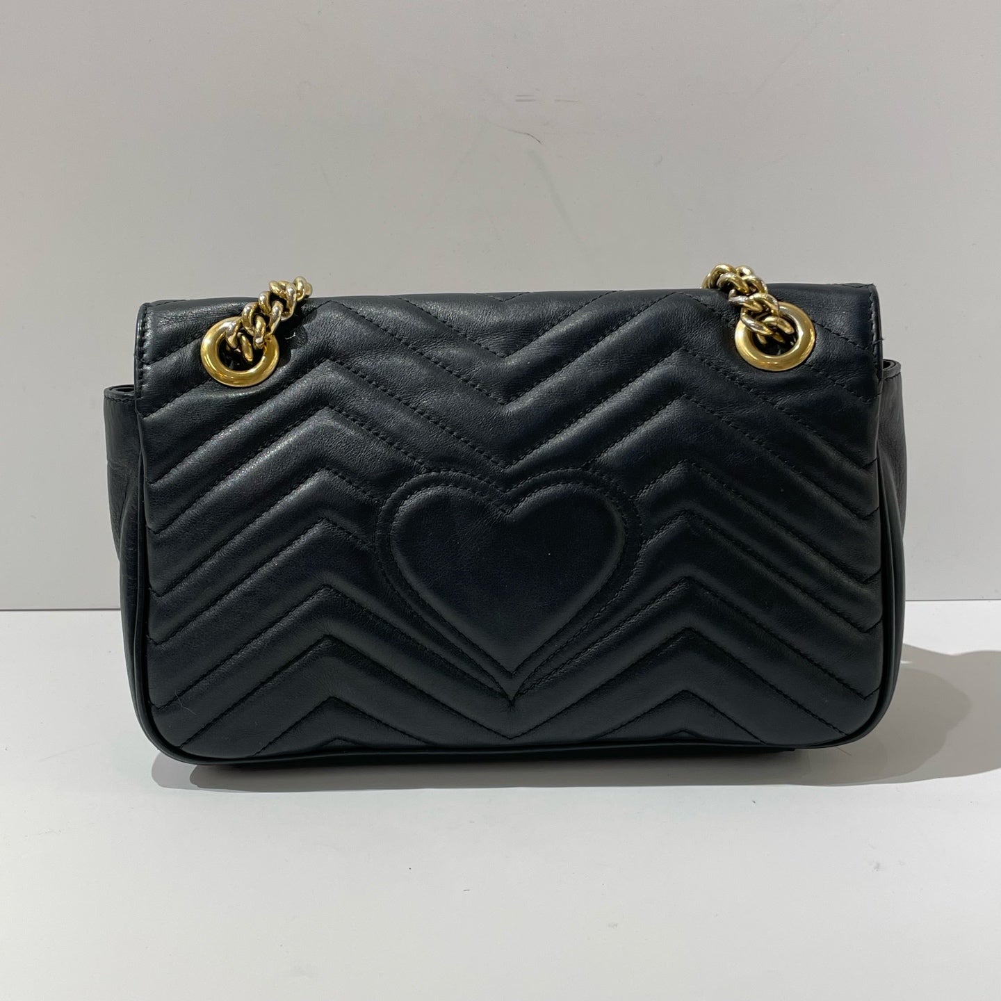 Gucci - Marmont - Leather - Black - (medium)