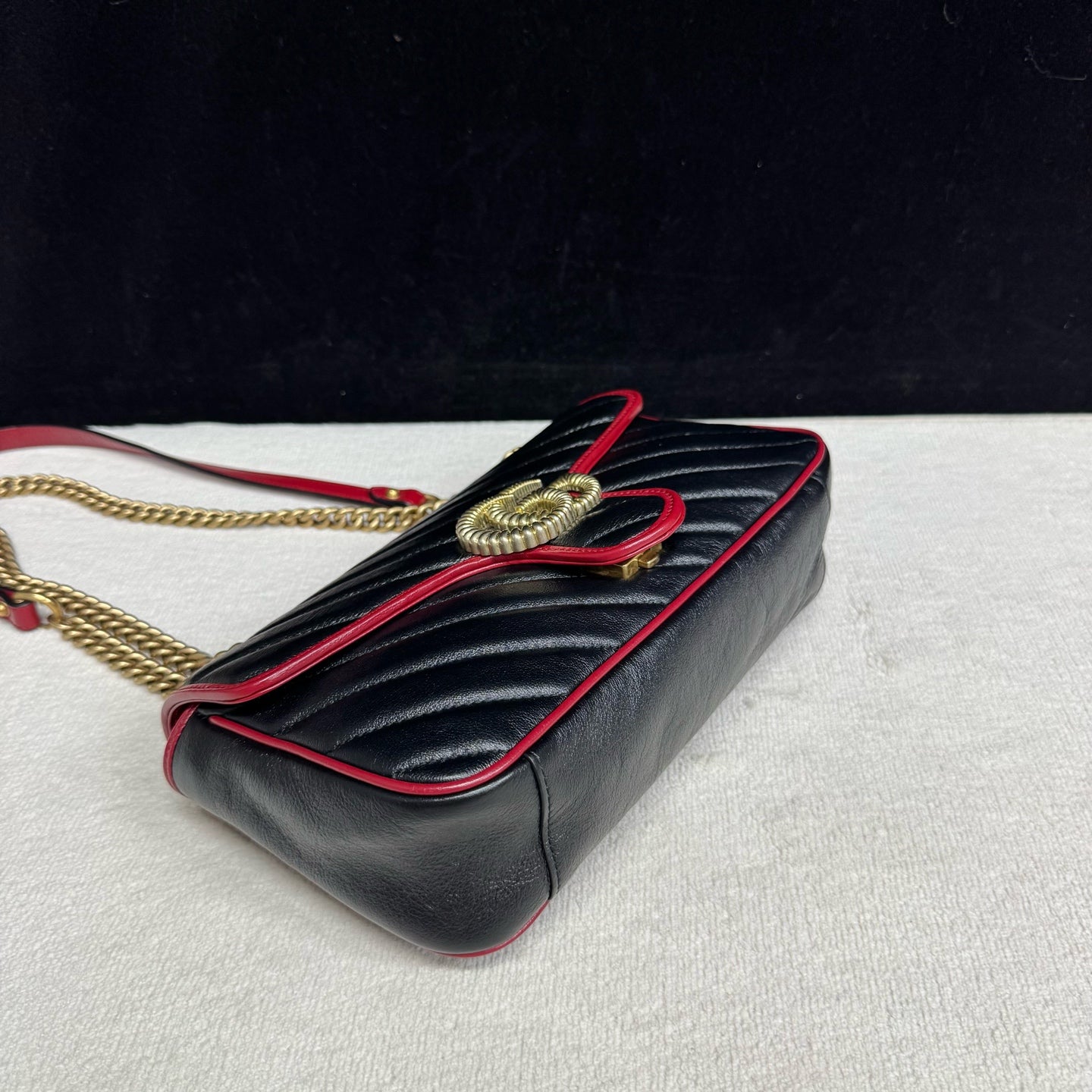 Gucci - Marmont - Leather - Black - (medium)