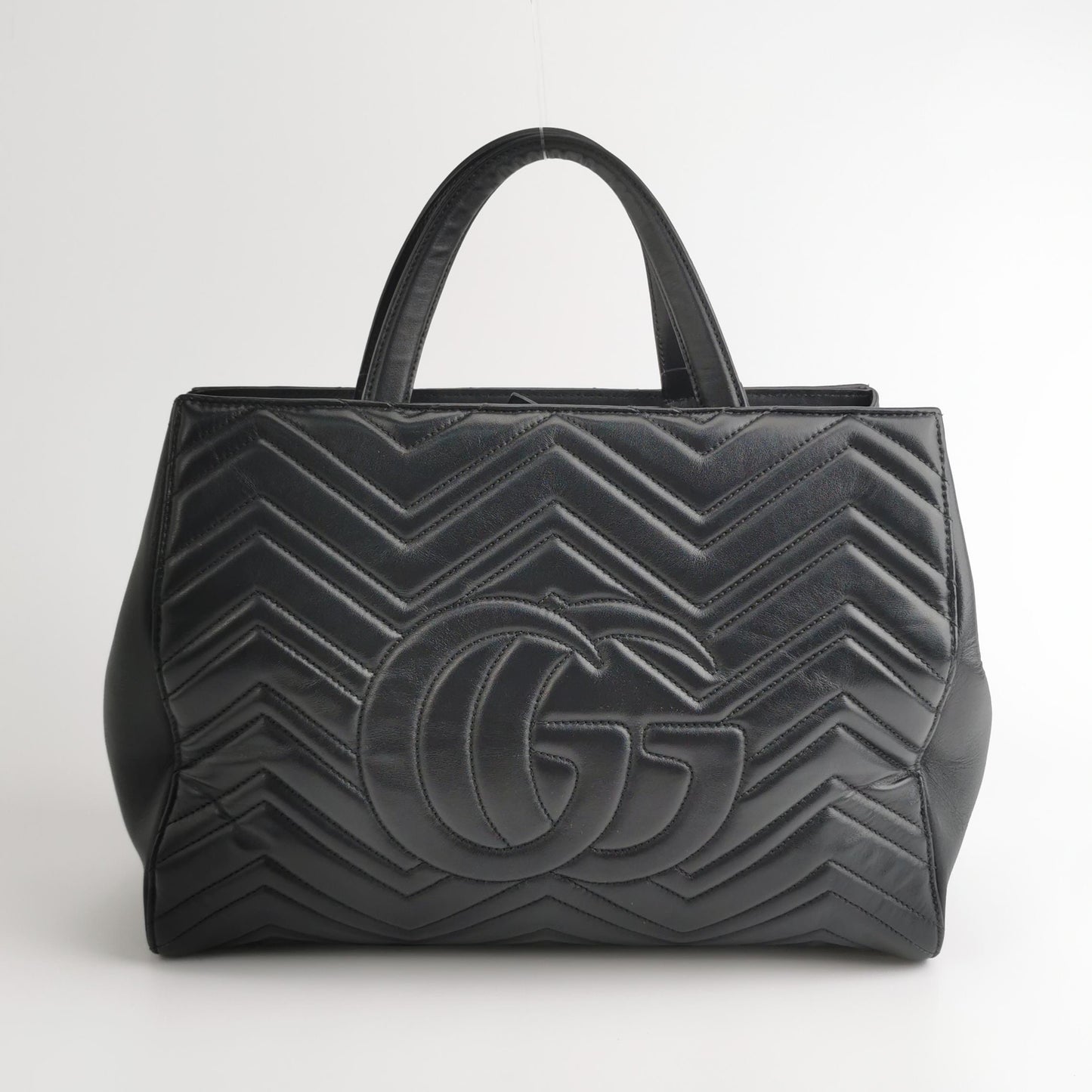Gucci - Marmont - Leather - Black - (medium)
