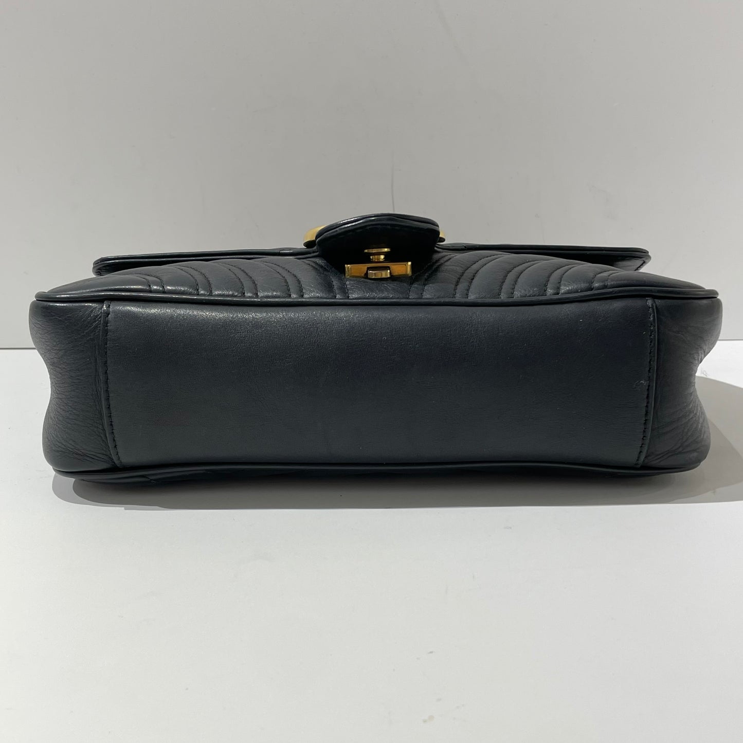 Gucci - Marmont - Leather - Black - (medium)