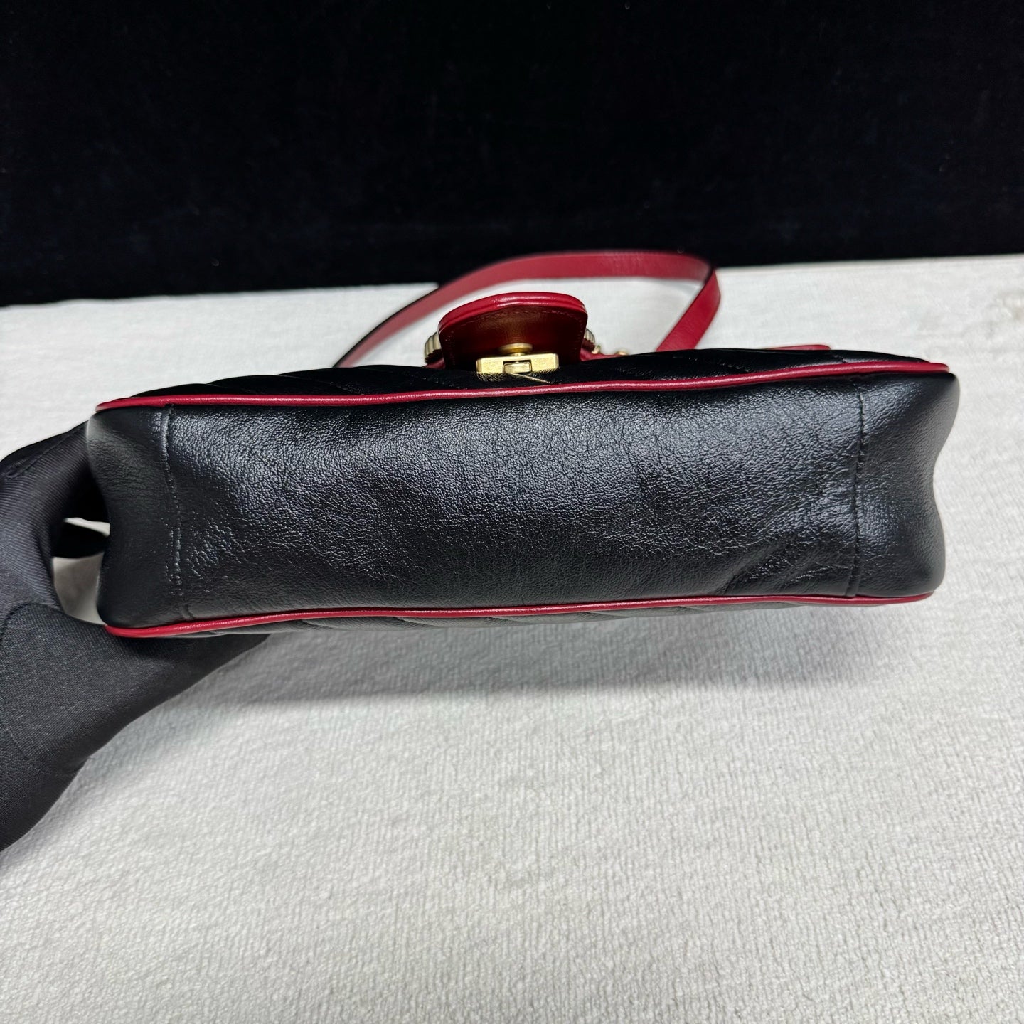 Gucci - Marmont - Leather - Black - (medium)