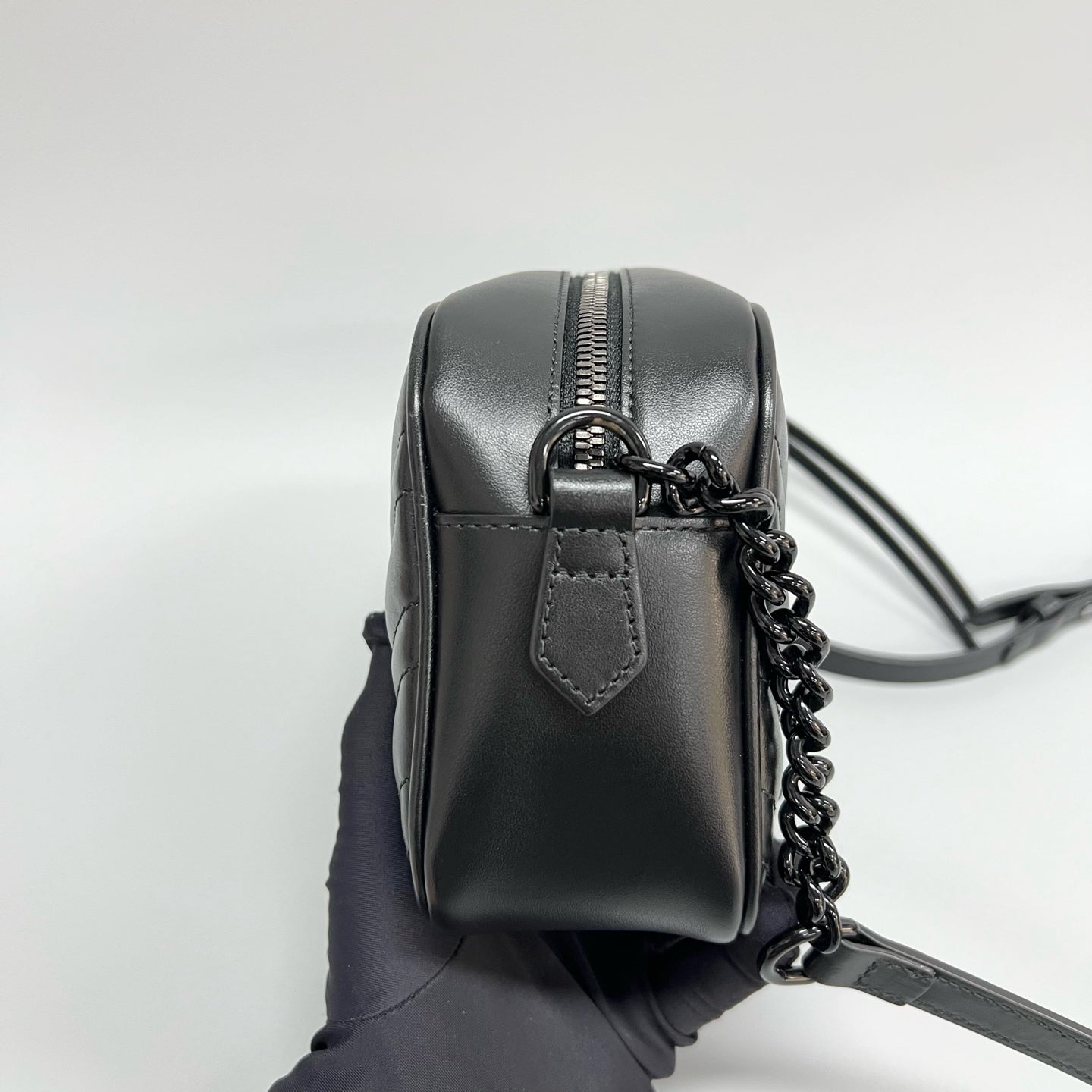 Gucci - Marmont - Leather - Black - (medium)