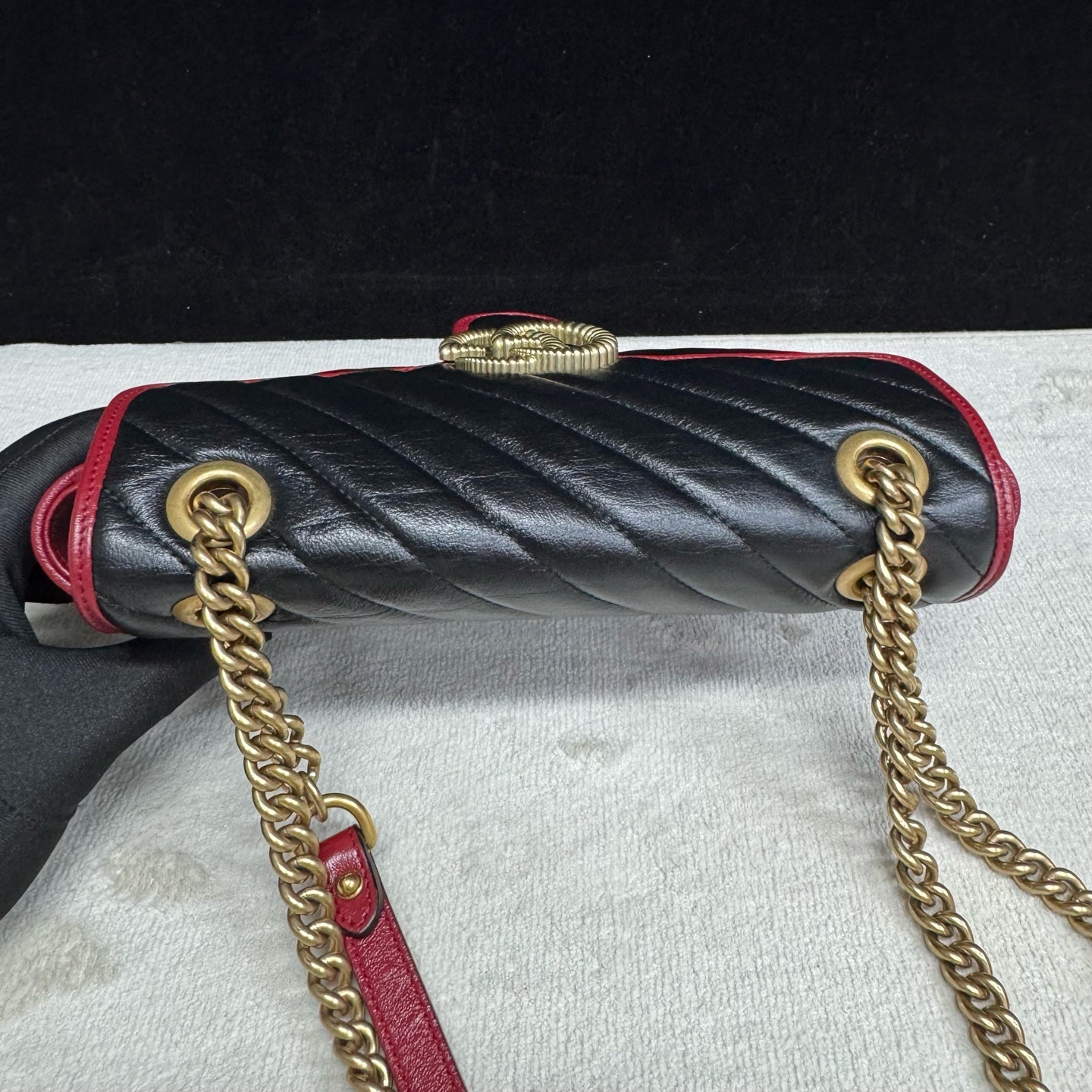 Gucci - Marmont - Leather - Black - (medium)