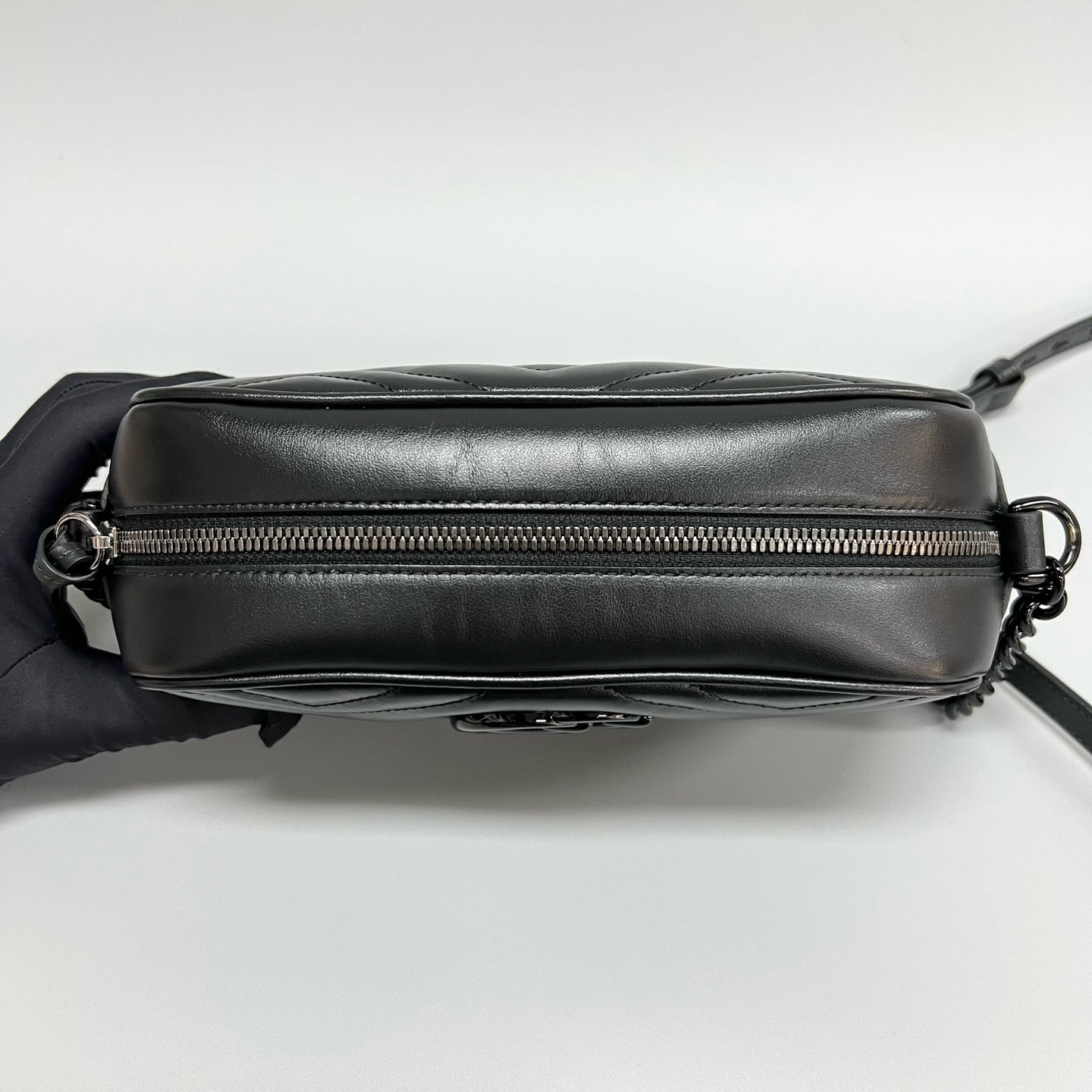 Gucci - Marmont - Leather - Black - (medium)
