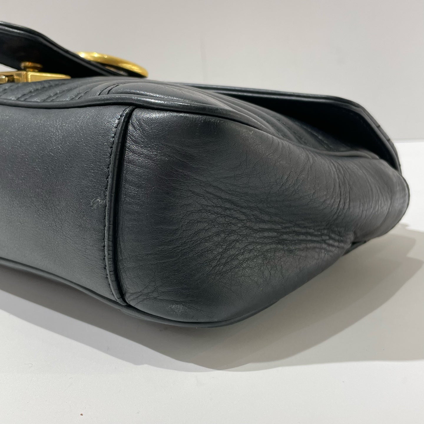 Gucci - Marmont - Leather - Black - (medium)