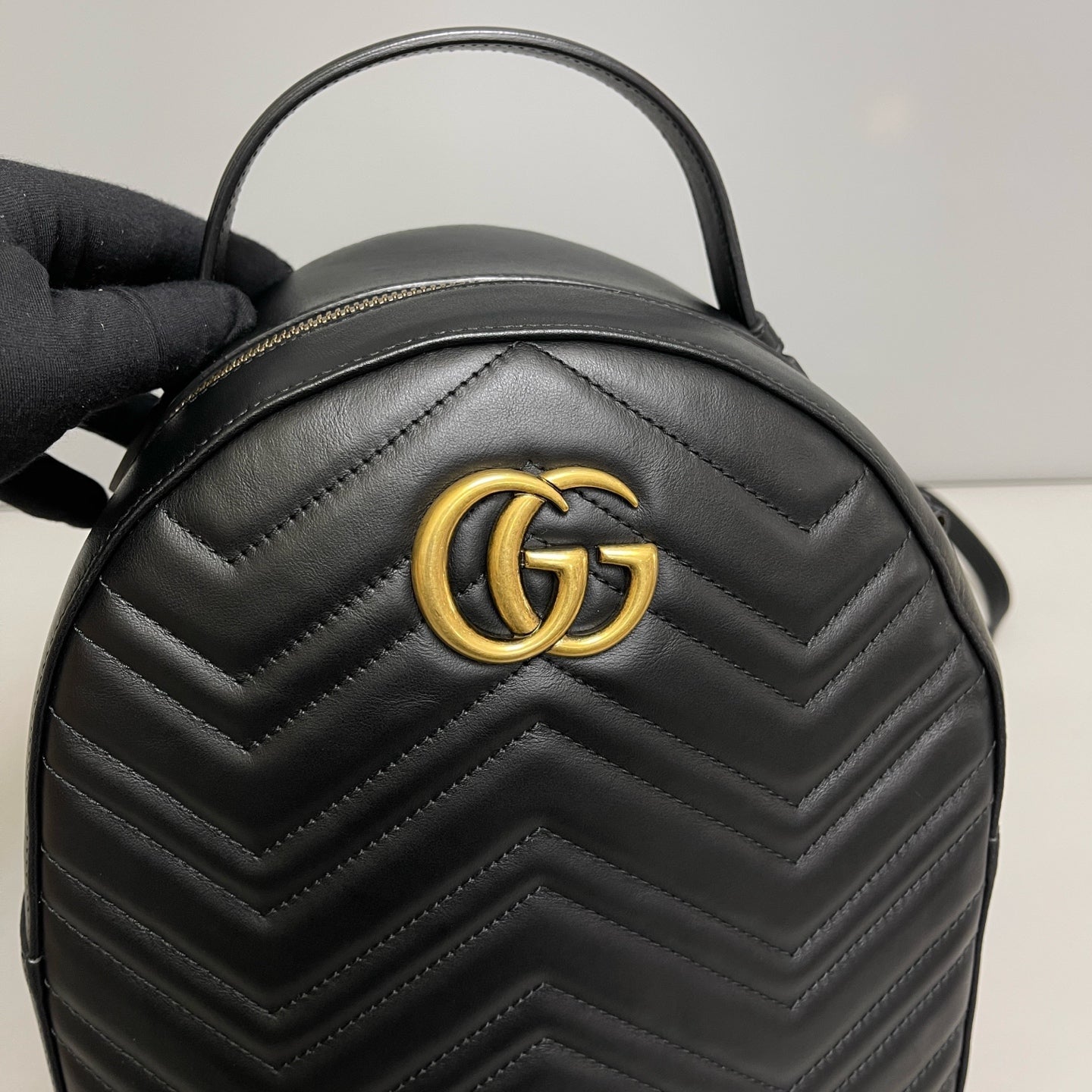 Gucci - Marmont - Leather - Black - (medium)