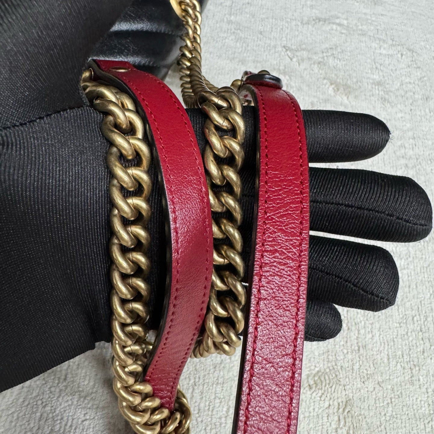 Gucci - Marmont - Leather - Black - (medium)