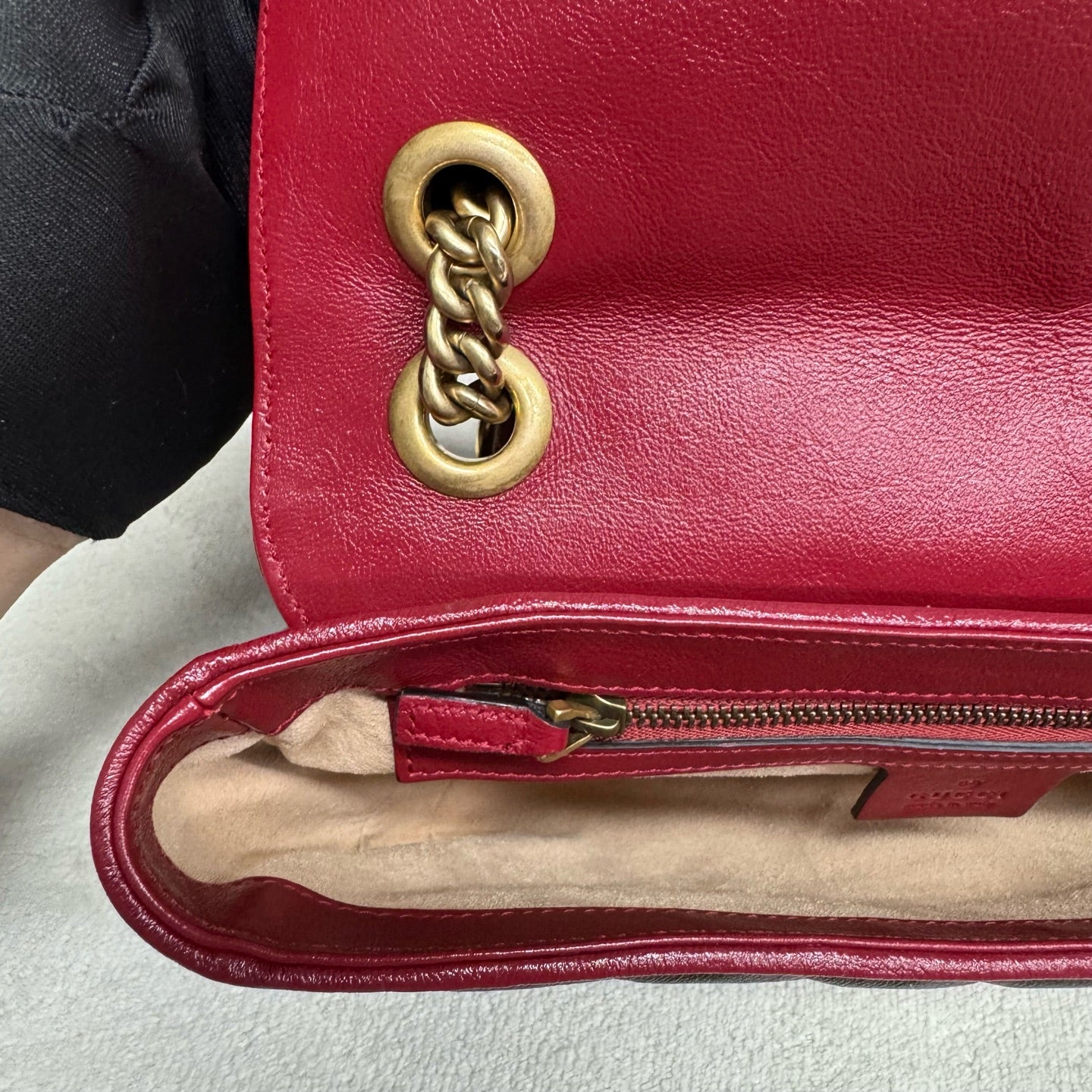 Gucci - Marmont - Leather - Black - (medium)