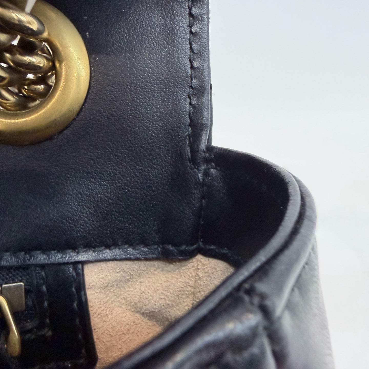Gucci - Marmont - Leather - Black - (medium)