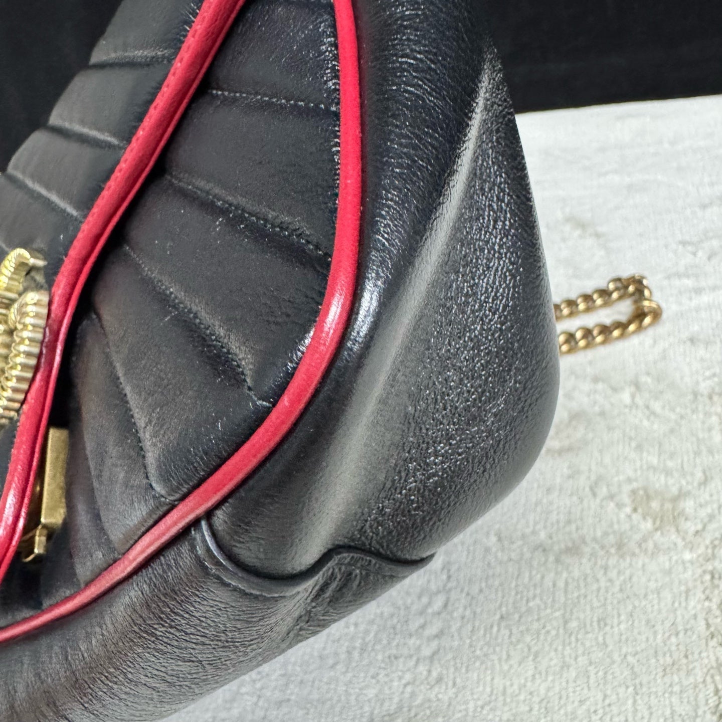 Gucci - Marmont - Leather - Black - (medium)