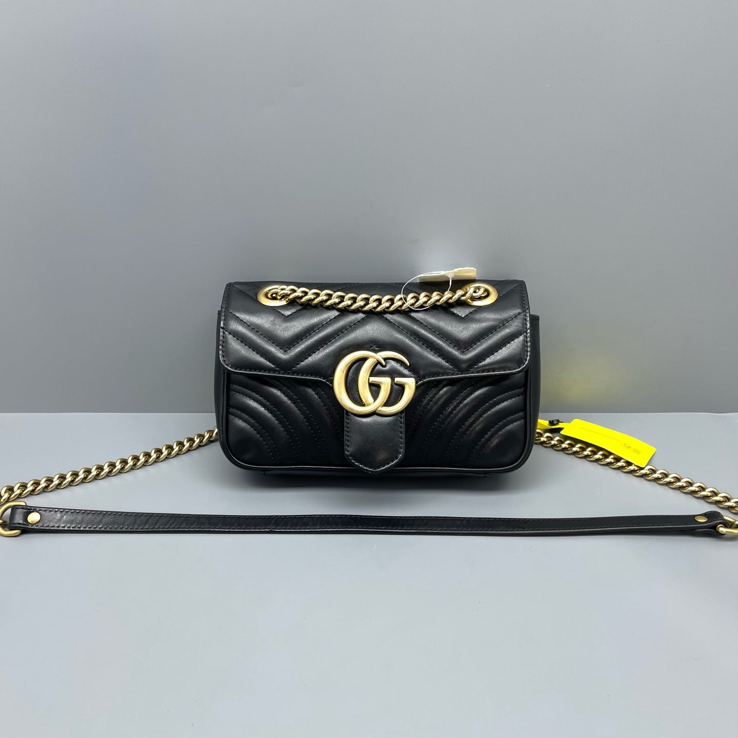 Gucci - Marmont - Leather - Black - (mini)