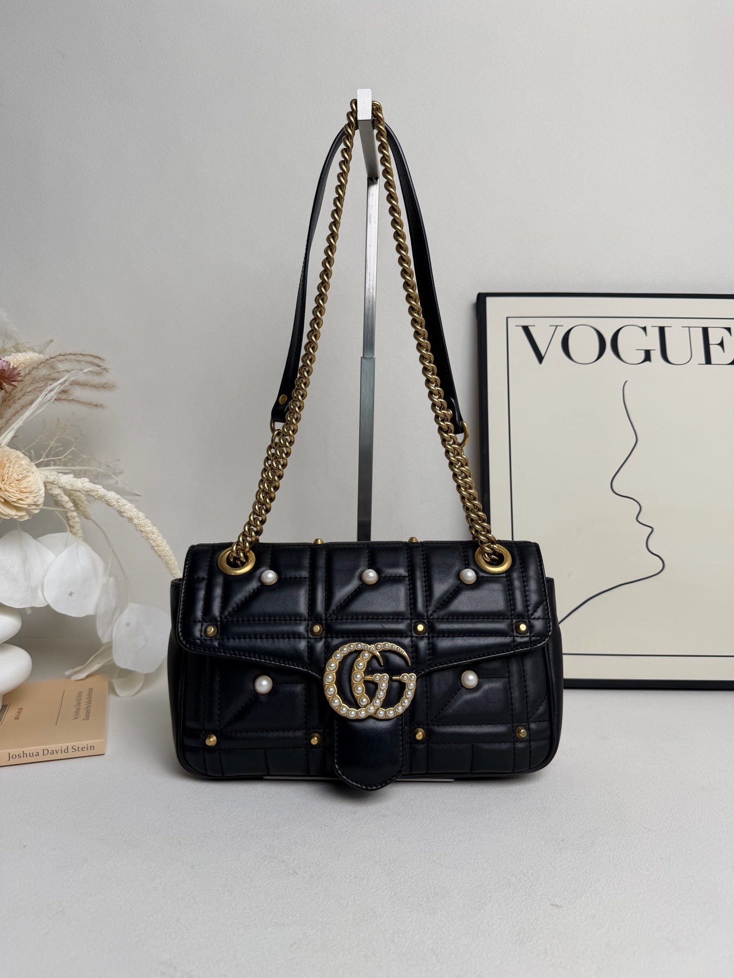 Gucci - Marmont - Leather - Black - (mini)