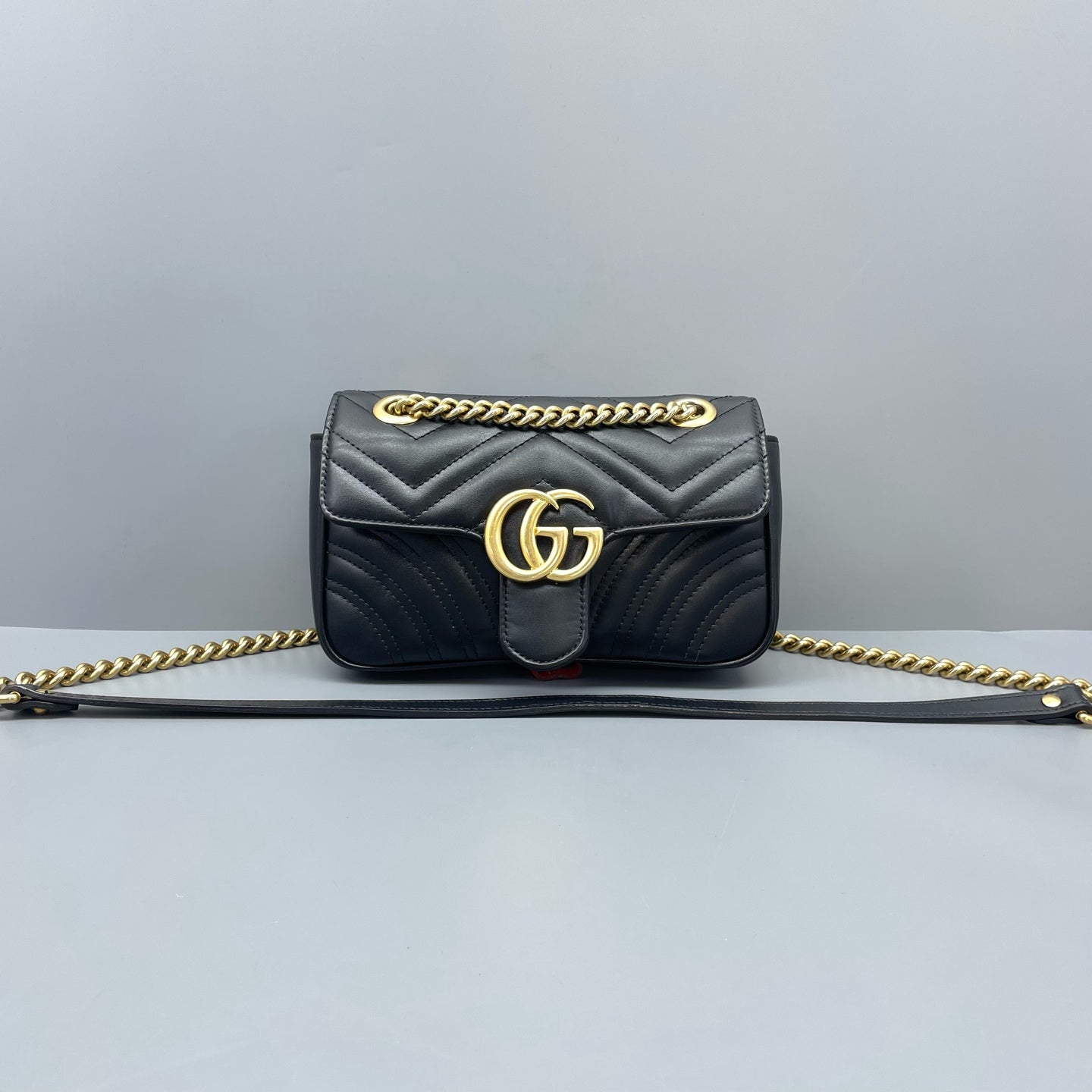 Gucci - Marmont - Leather - Black - (mini)