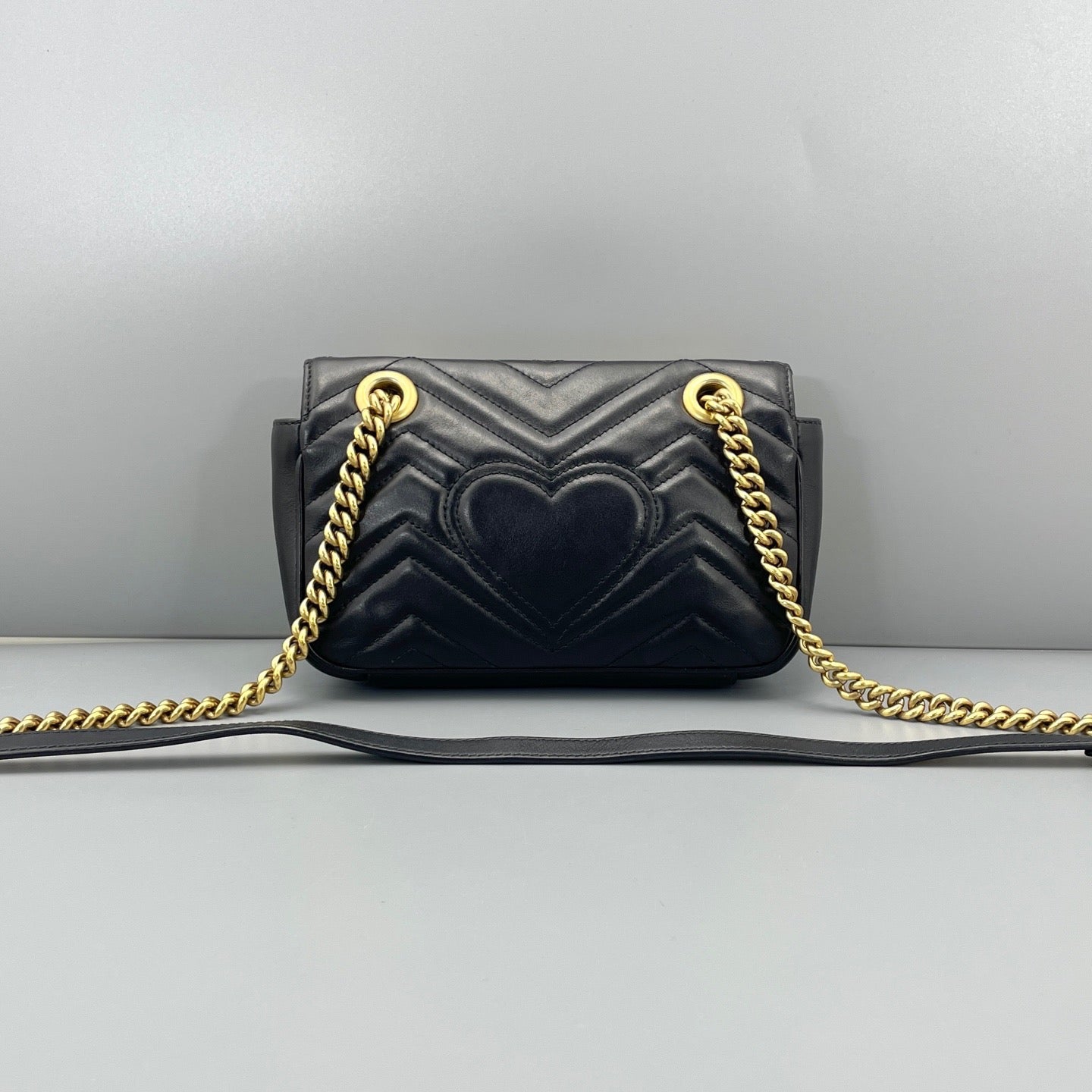 Gucci - Marmont - Leather - Black - (Mini)