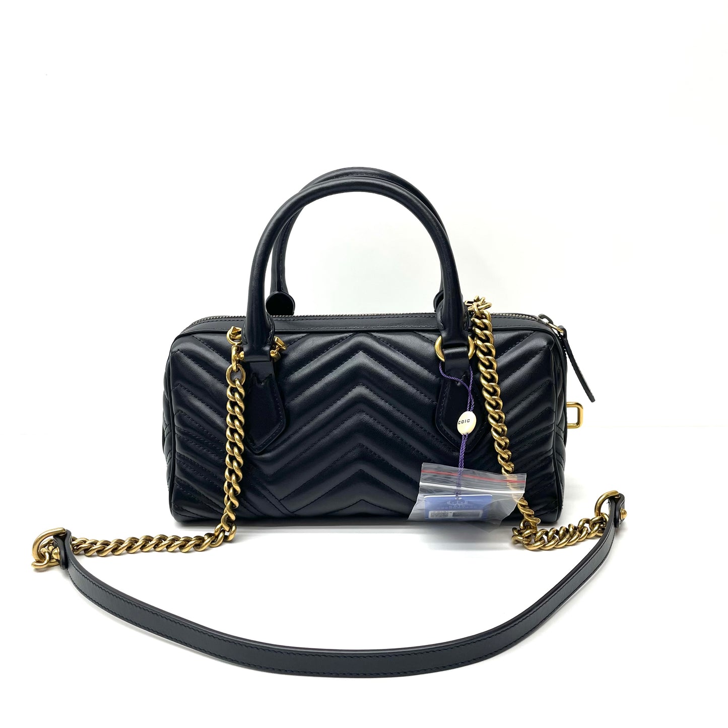 Gucci - Marmont - Leather - Black - (mini)