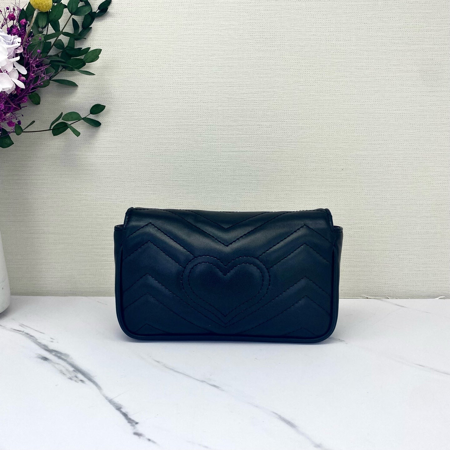 Gucci - Marmont - Leather - Black - (mini)